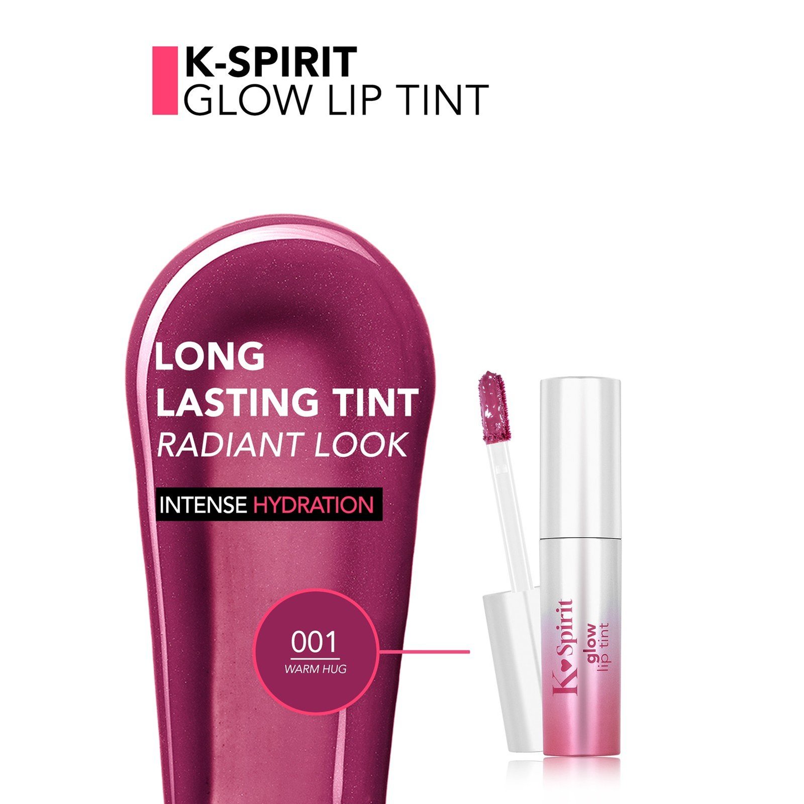 Flormar K-Spirit Tinte de Labios Glow 001 Warm Hug 4ml
