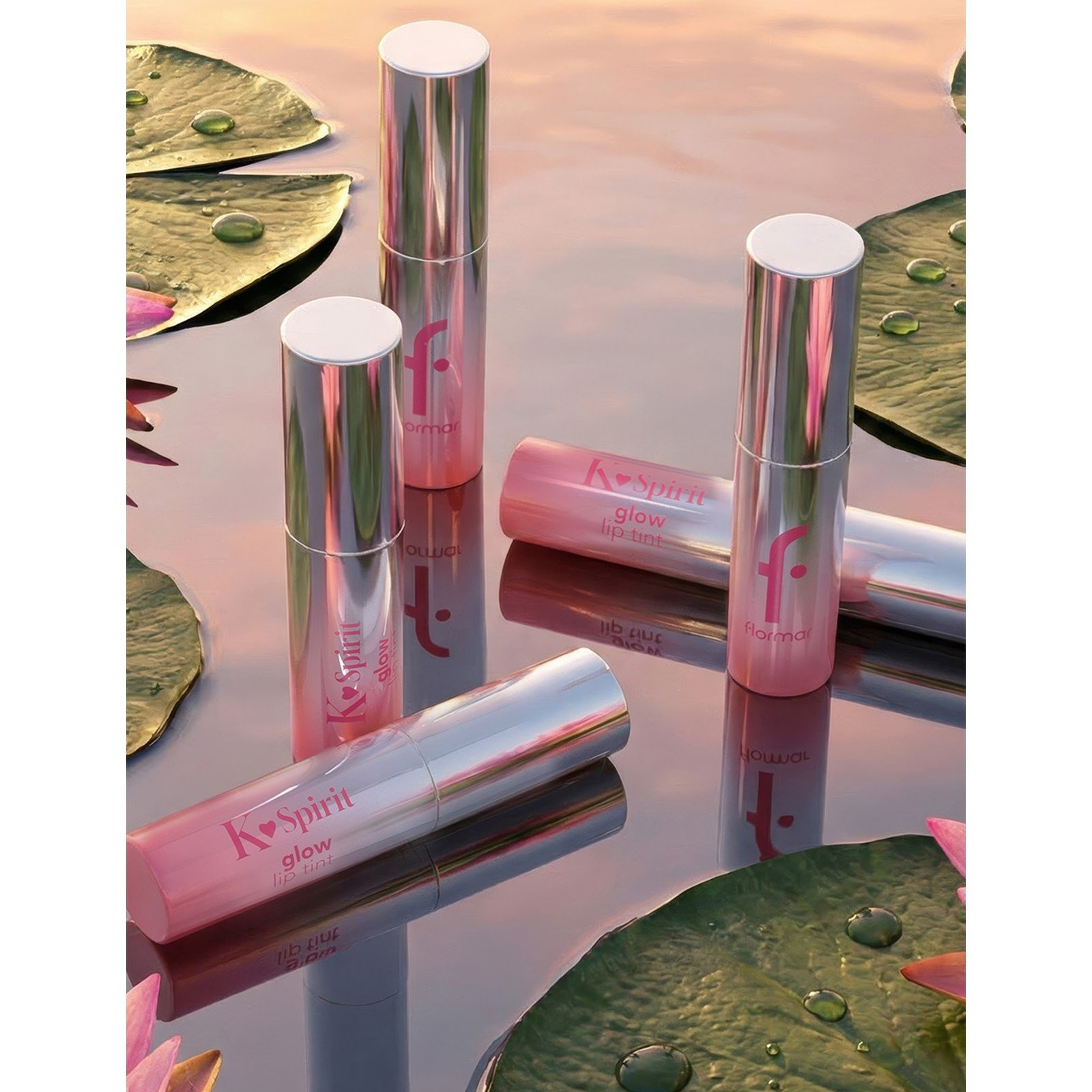 Flormar K-Spirit Glow Lip Tint 005 Cherry Noir 4ml