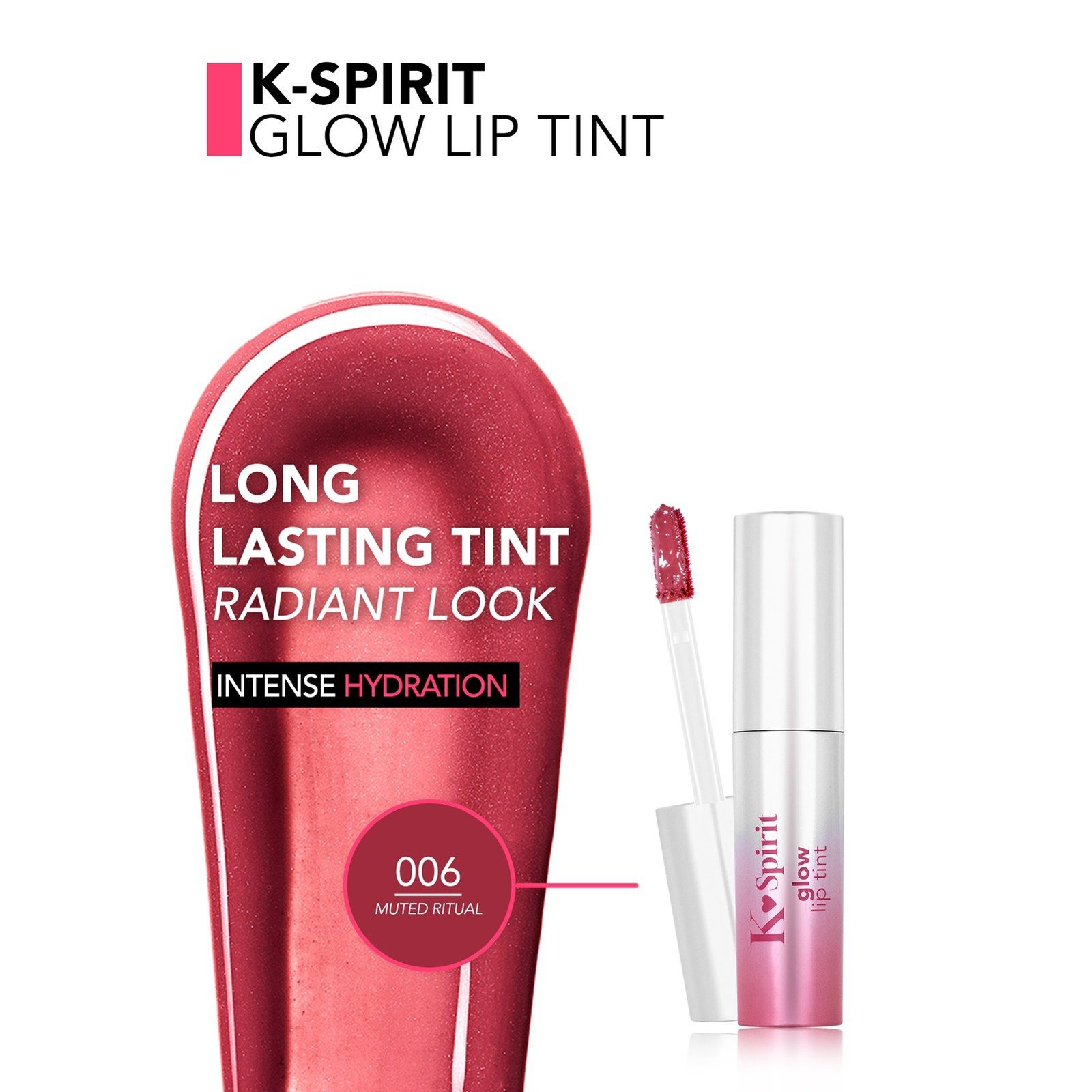 Flormar K-Spirit Tinte de Labios Glow 006 Muted Ritual 4ml