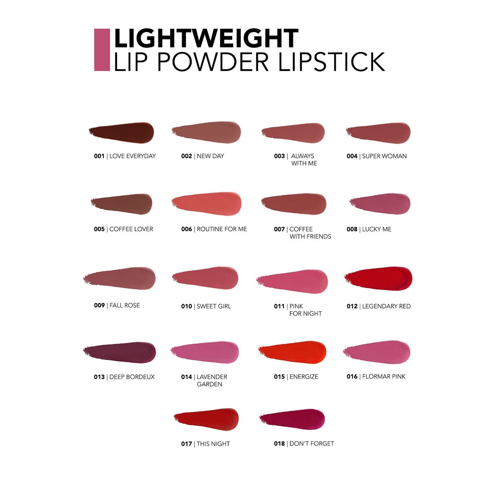 Flormar Polvo Labial Ligero Barra de Labios Ultraligera 09 Fall Rose 3g