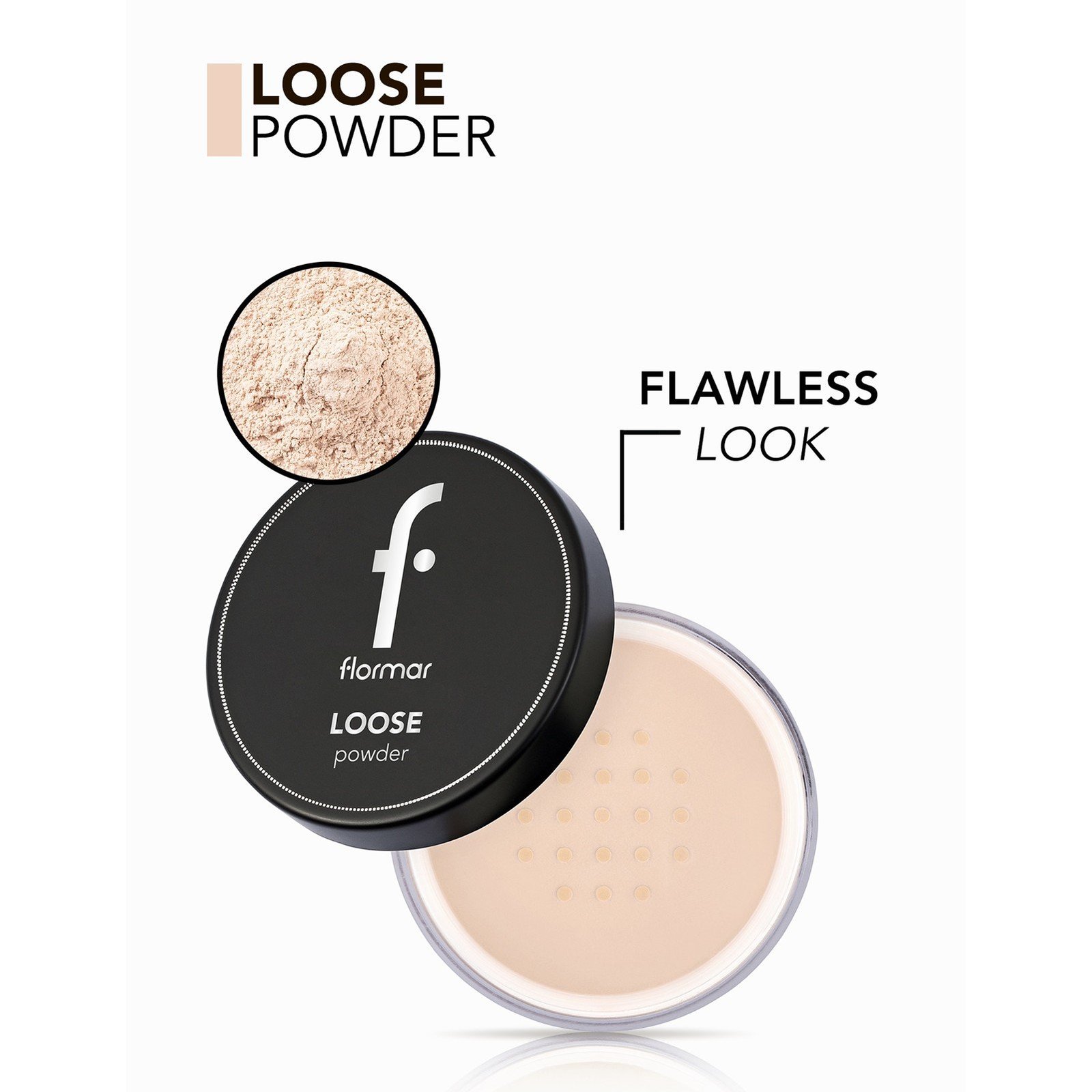Flormar Loose Powde 02 خفيف Sand 15g