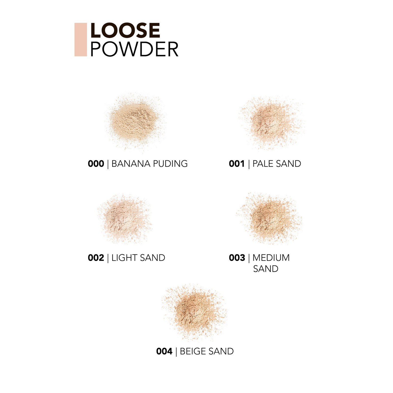 Flormar Loose Powde 02 خفيف Sand 15g
