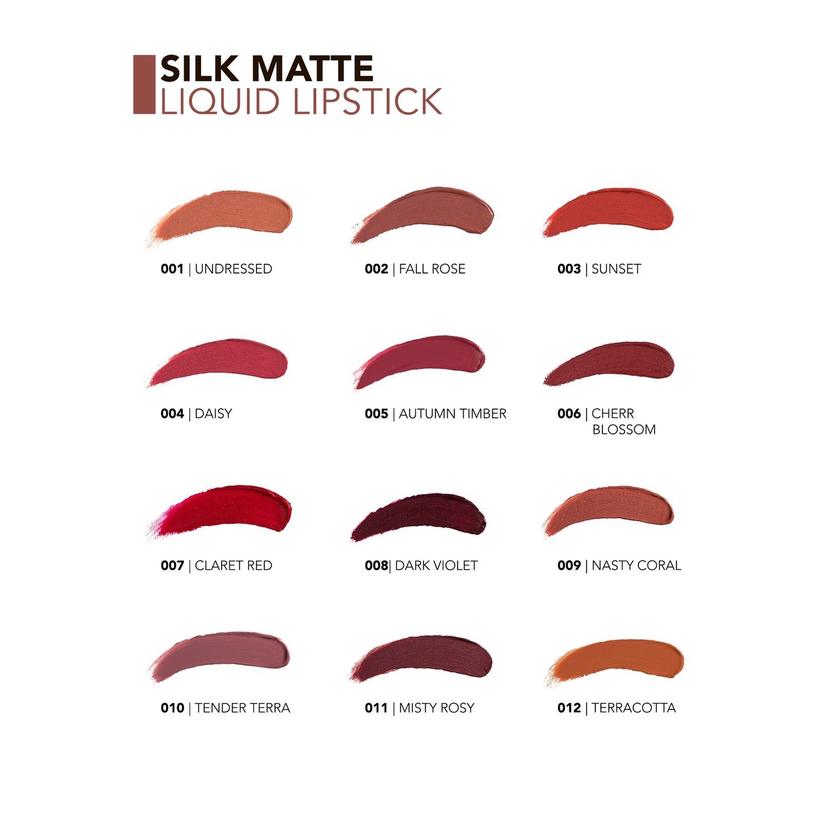 Flormar Silk Matte Liquid Lipstick 19 Pink Stone 4.5ml