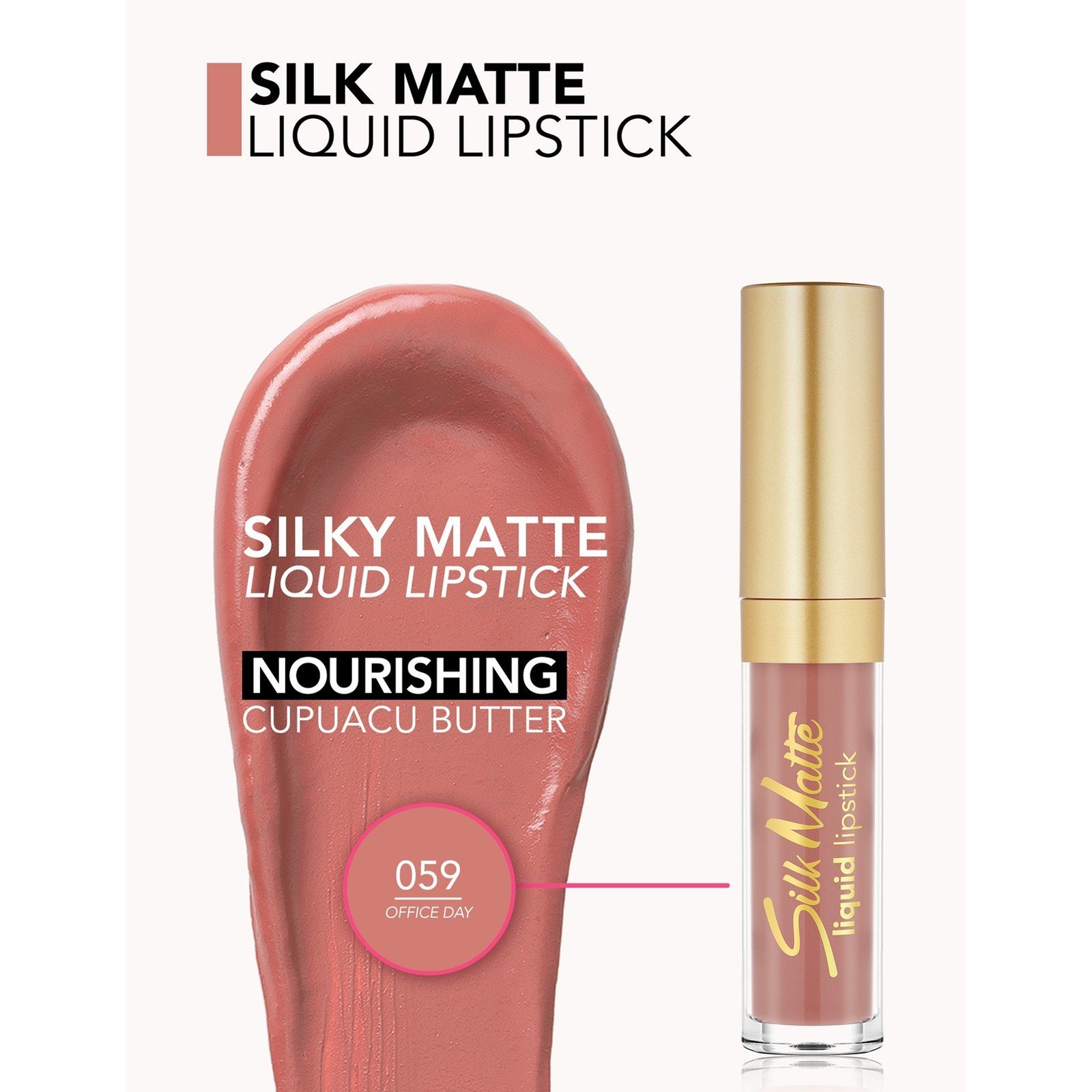 Flormar Silk Matte Vedelhuulepulk 59 Office Day 4.5ml