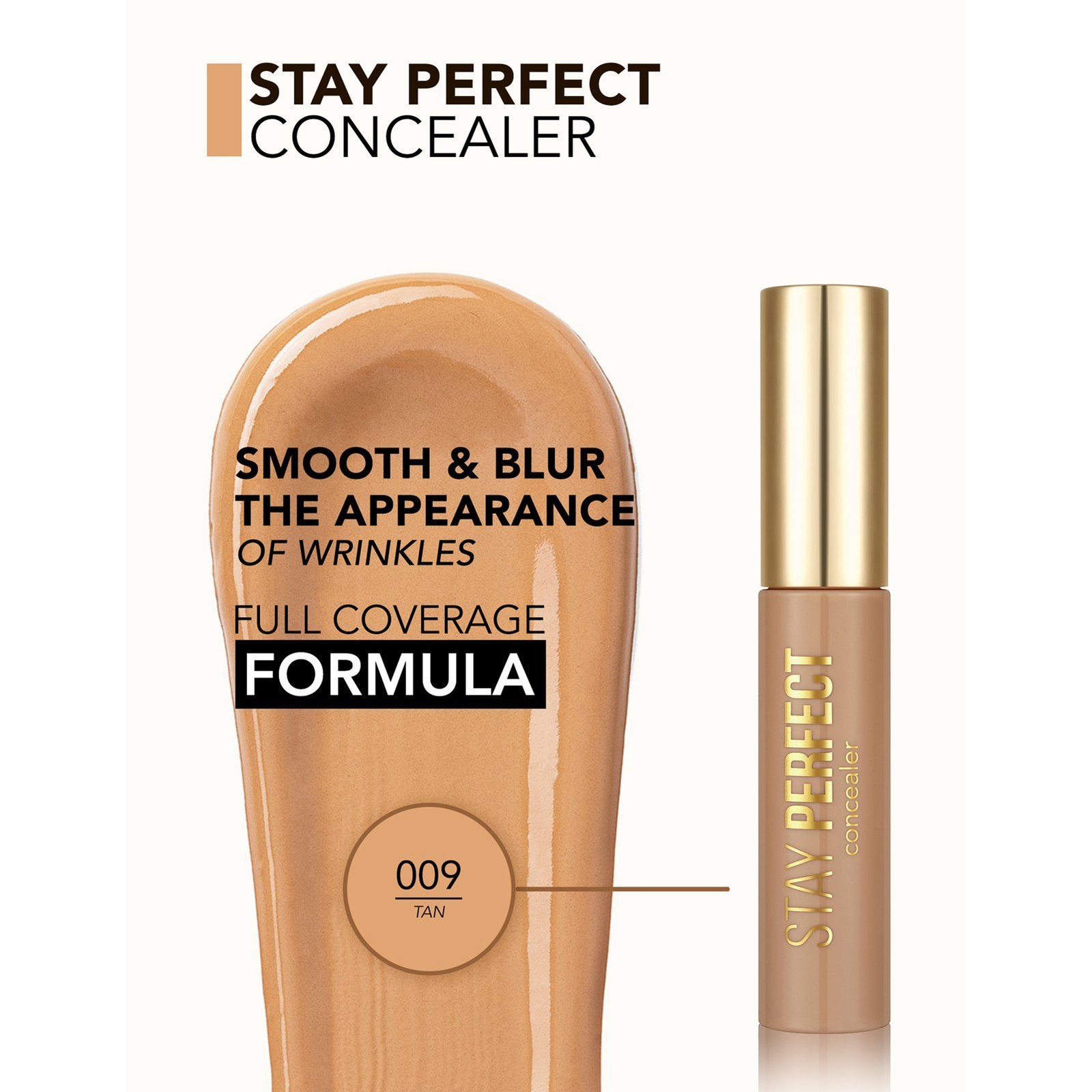 Flormar Stay Perfect Concealer 009 Tan 12.5ml