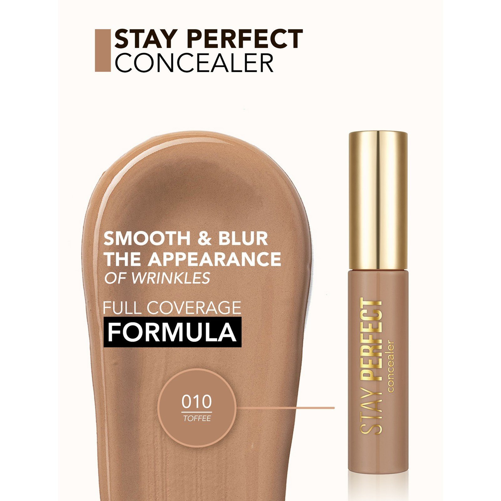 Flormar Stay Perfect Concealer 010 Toffee 12.5ml