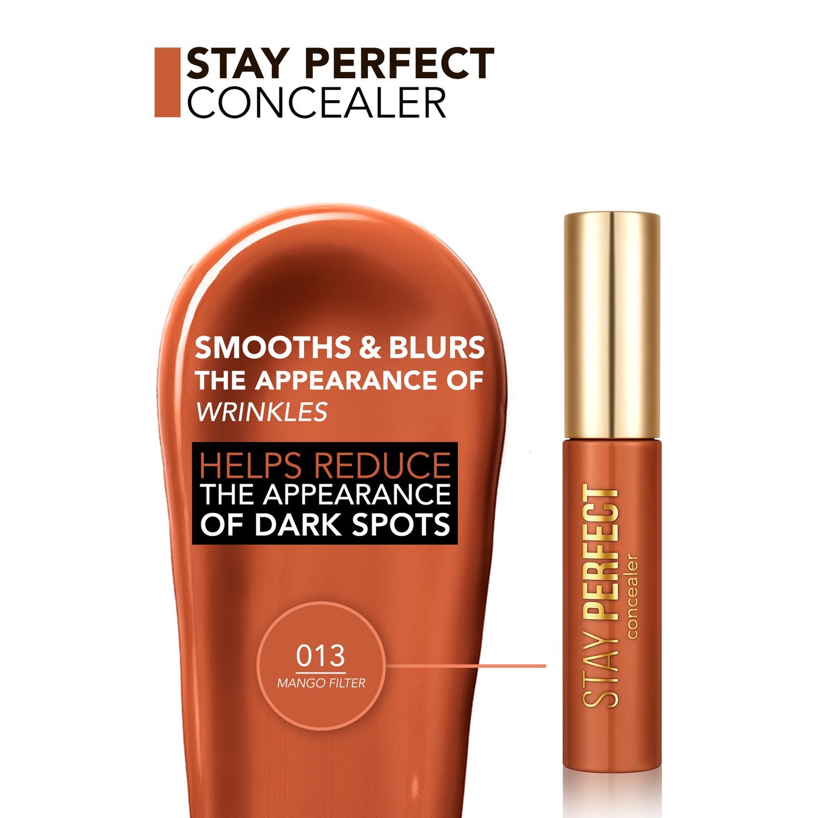 Flormar Stay Perfect Concealer 013 Mango Filter 12.5ml