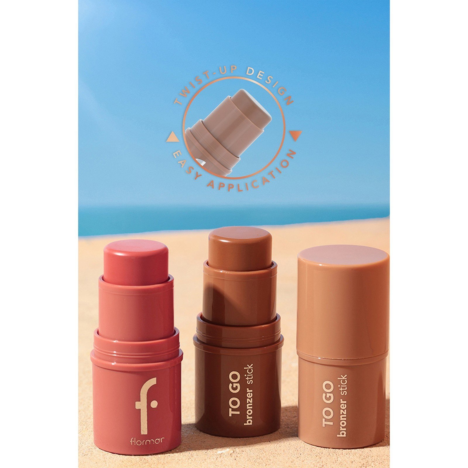 Flormar To Go Ruž za Obraze u Štapiću 03 Rosy Bliss 4g