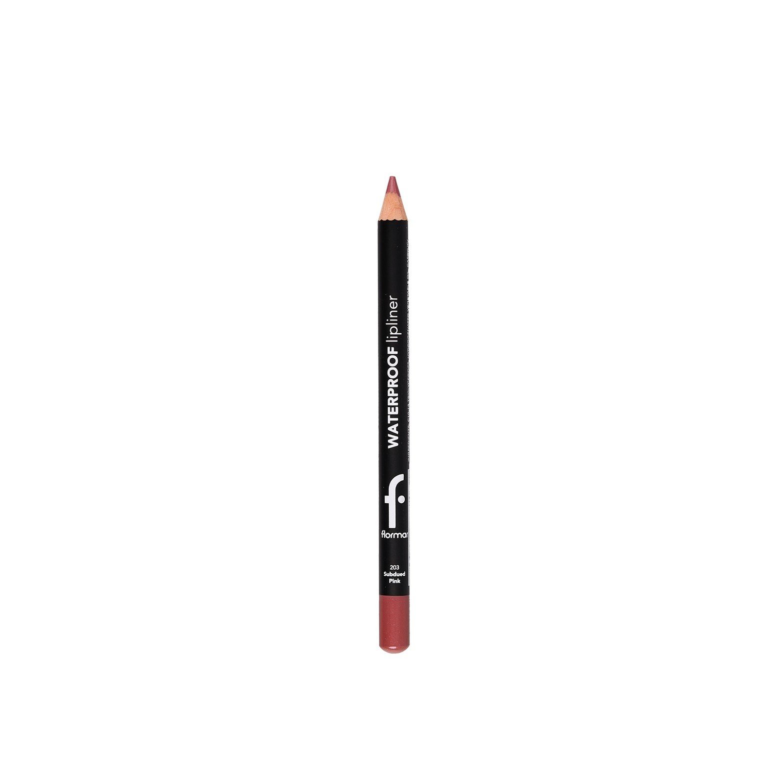 Flormar Waterproof Lipliner 203 Subdued Pink 1.14g (0.04oz)