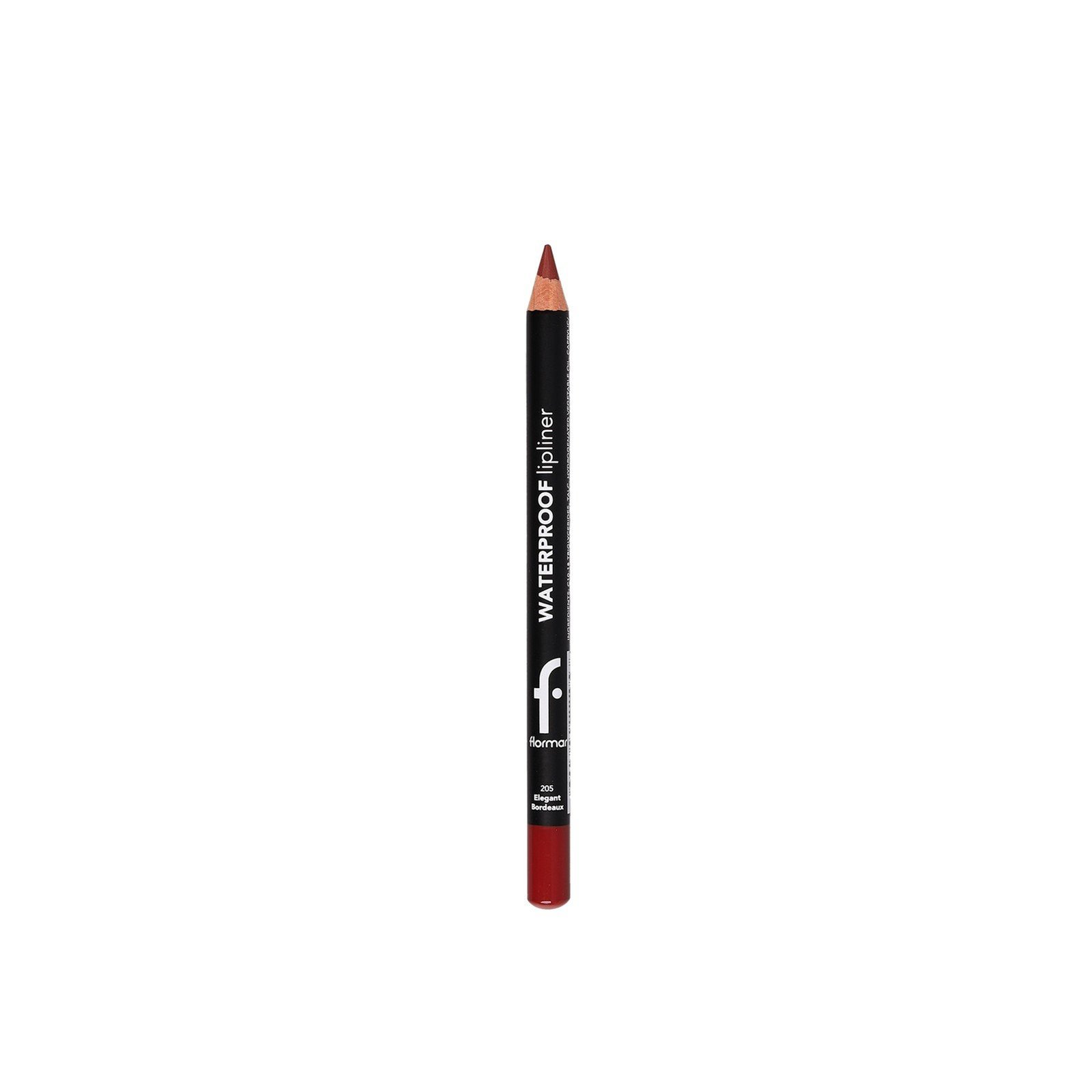 Flormar Waterproof Lipliner 205 Elegant Bordeaux 1.14g