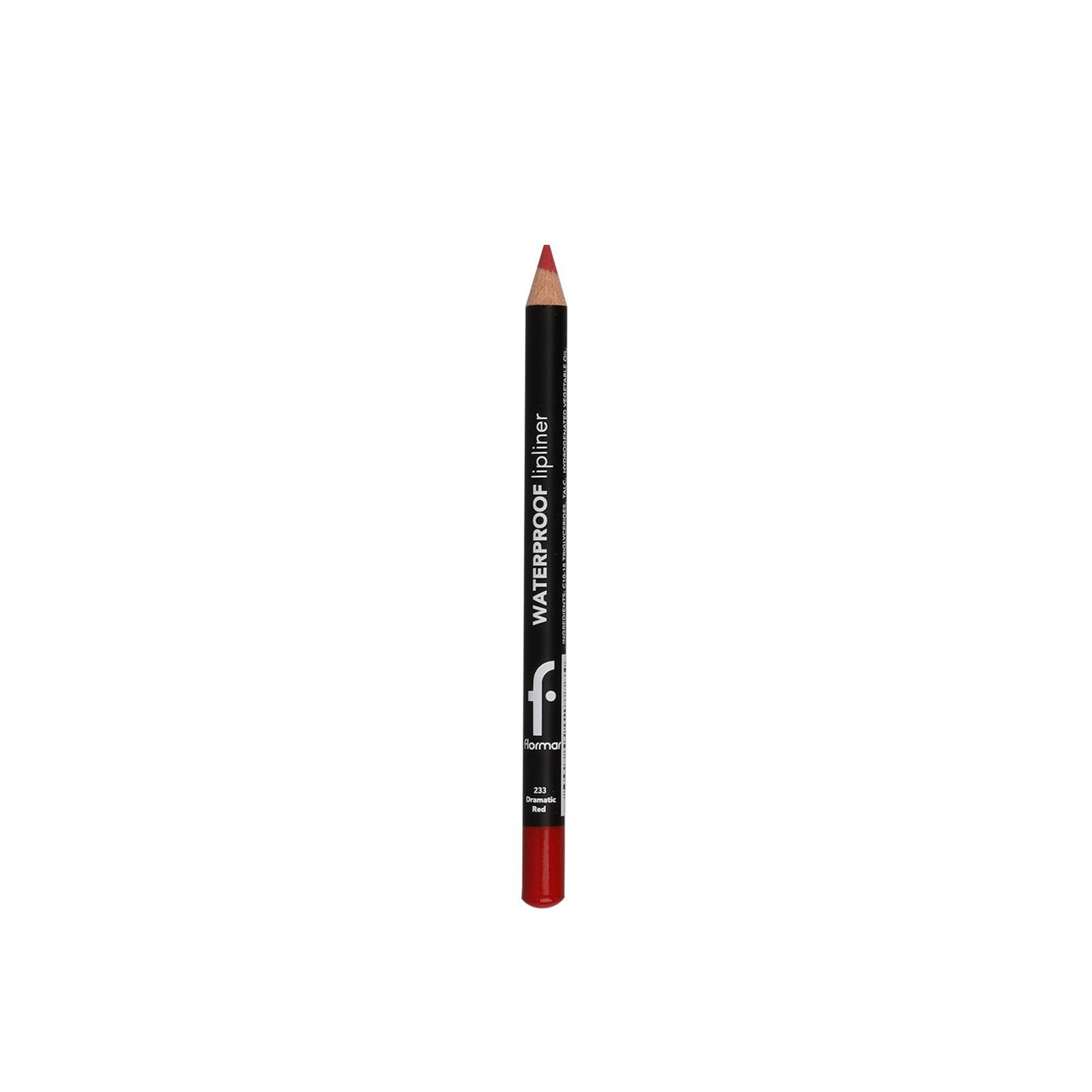 Flormar Waterproof Lipliner 233 Dramatic Red 1.14g