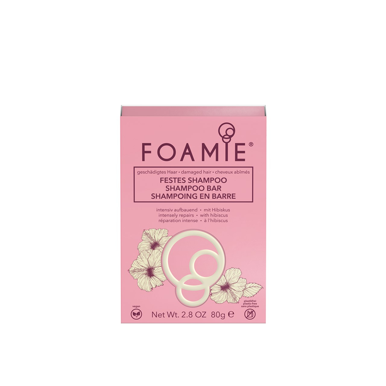 Foamie Shampoo Bar Hibiskiss 80g (2.82oz)