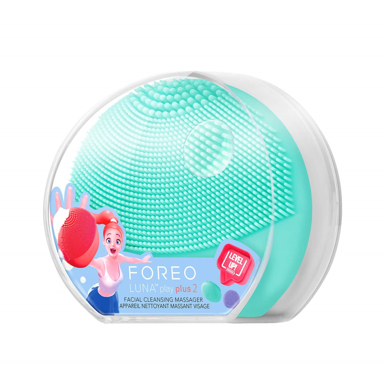 FOREO LUNA™ play plus 2 Masajeador Facial Limpiador Minty Cool