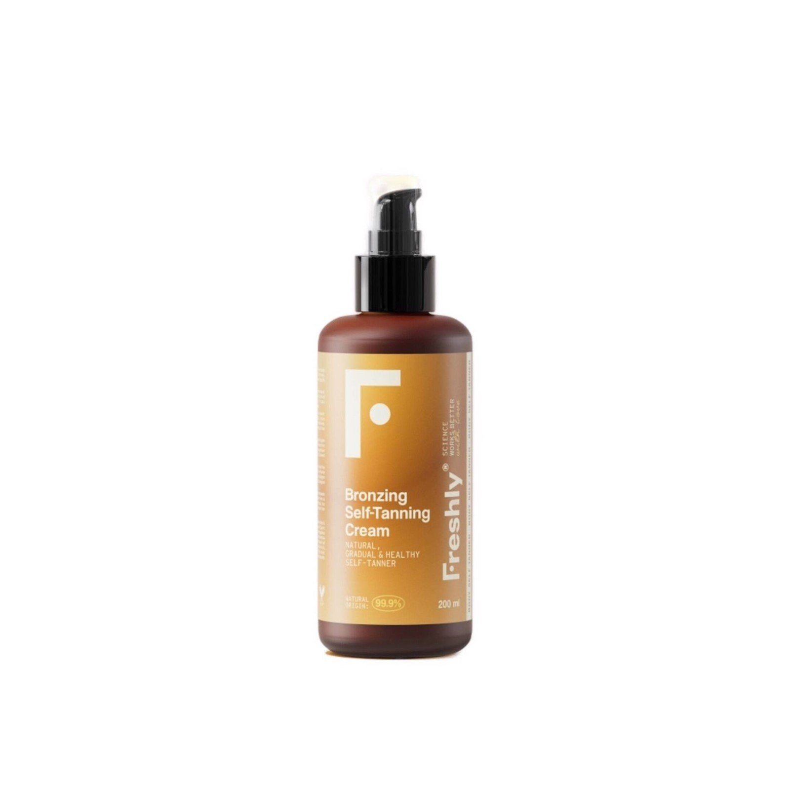 Freshly Cosmetics Bräunende Selbstbräuner-Creme 200ml