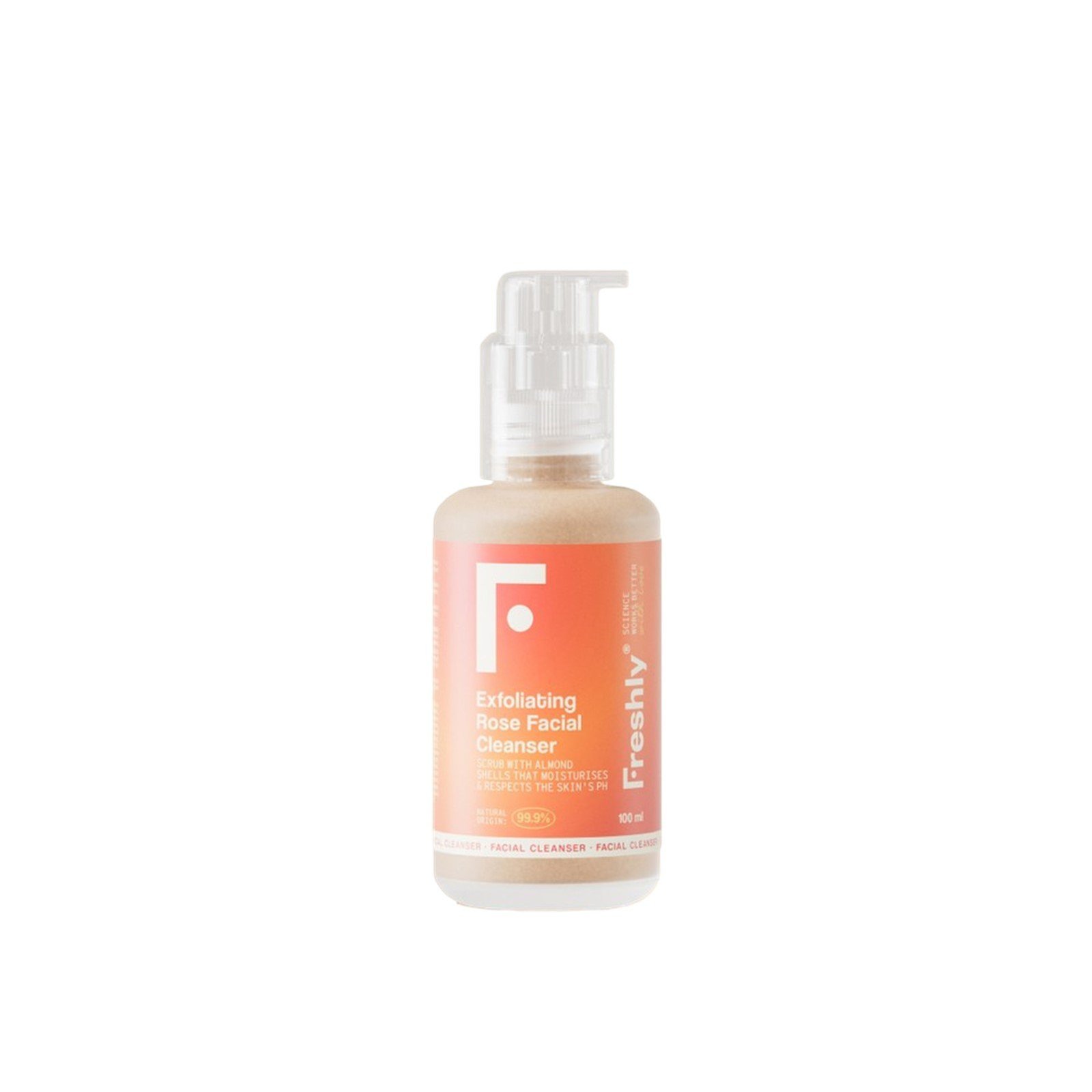 Freshly Cosmetics Exfoliating Rose Facial Cleanser 100ml