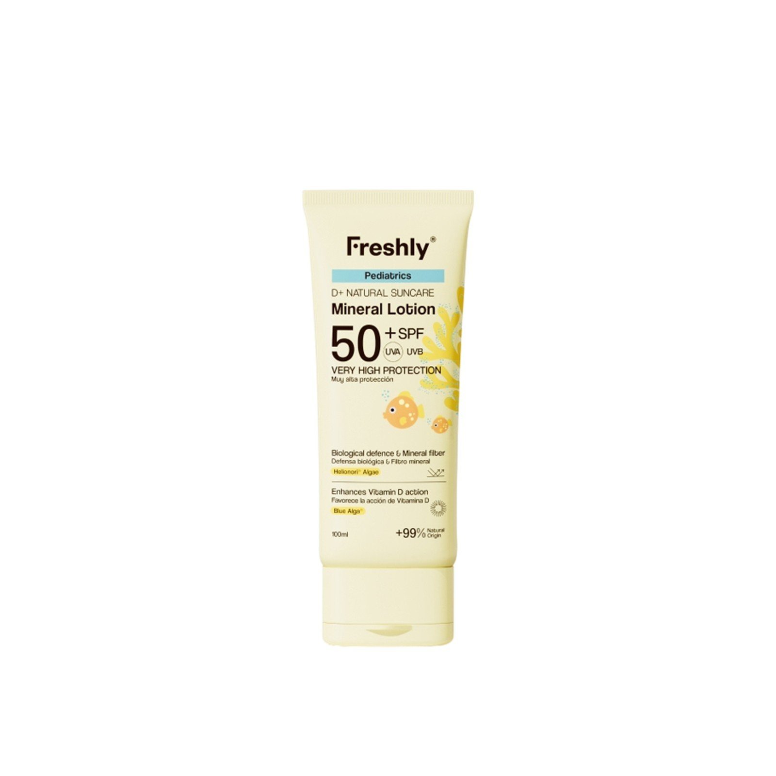 Freshly Cosmetics Pediatrics D+ Prirodan Suncare Mineralni Losion SPF50+