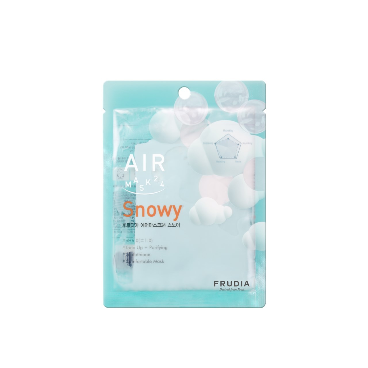 Frudia AIR Mask 24 Snowy 25ml