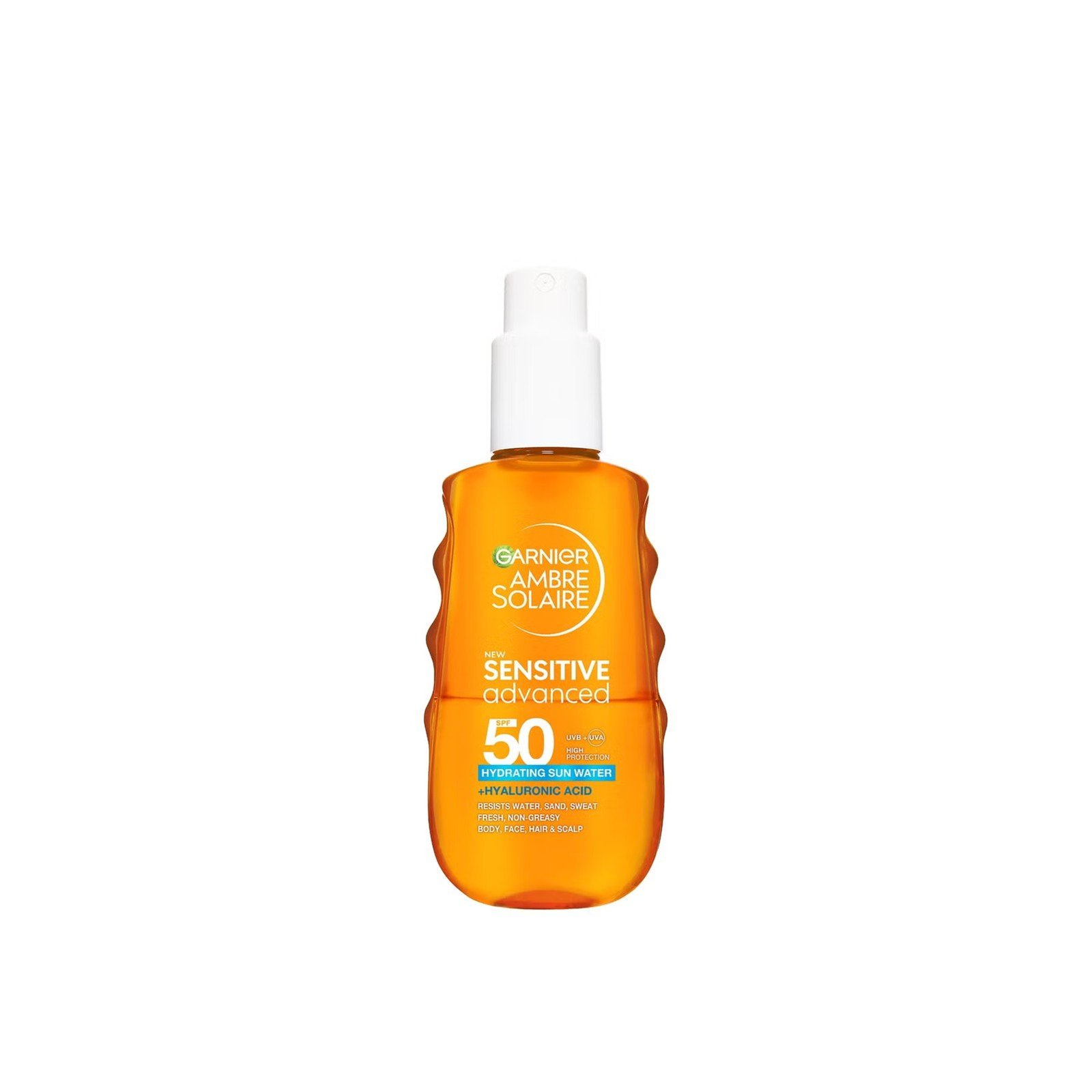 Garnier Ambre Solaire Advanced Sensitive Feuchtigkeitsspendendes Sonnenwasser LSF50 150ml
