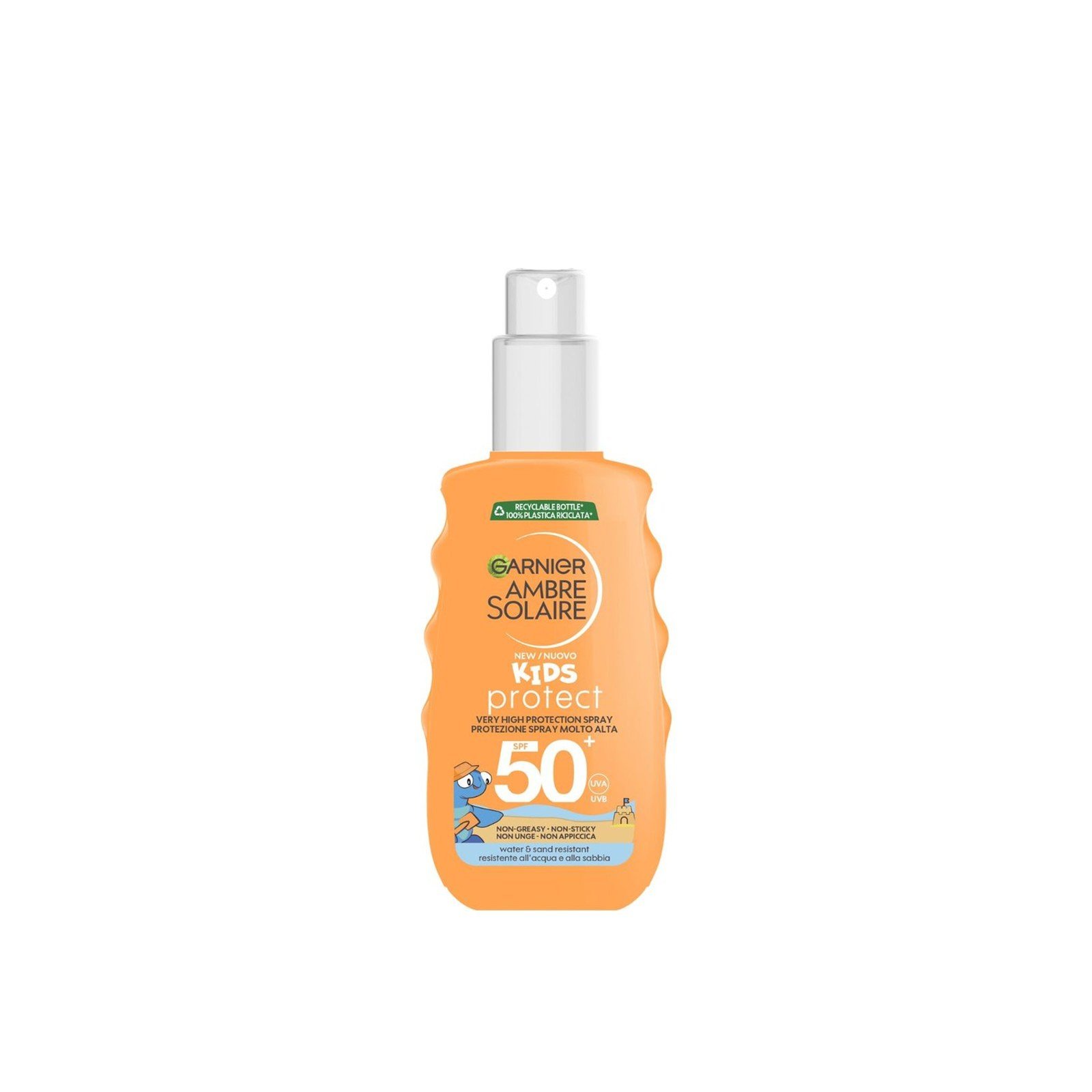 Garnier Ambre Solaire Kids Protect Spray de Proteção Muito Alta SPF50+