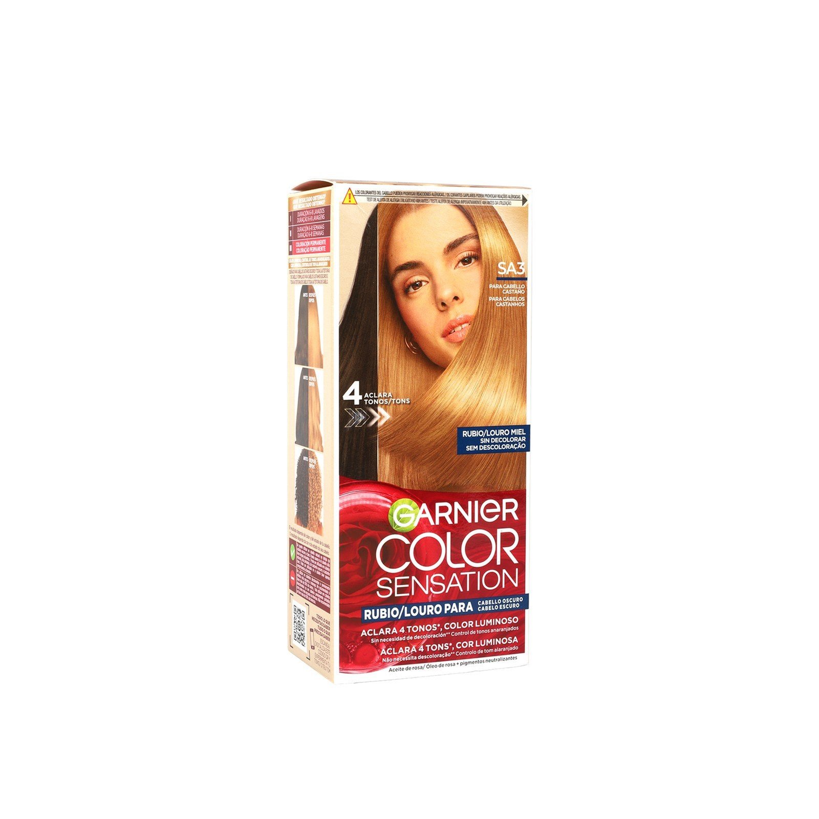 Garnier Color Sensation Tintura Permanente SA3 Honey Blonde