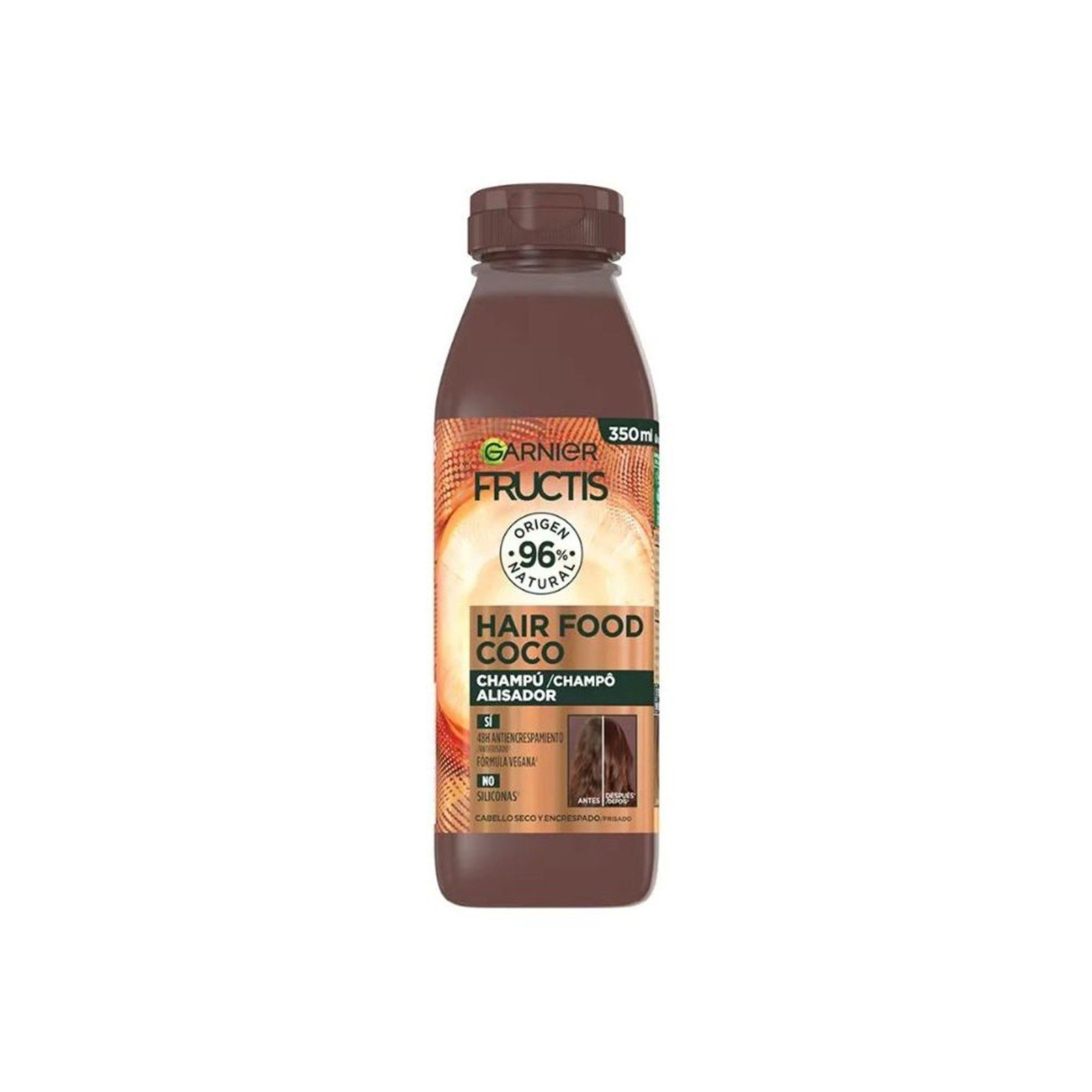 Garnier Fructis Hair Food Smoothing Shampoo Coconut 350ml