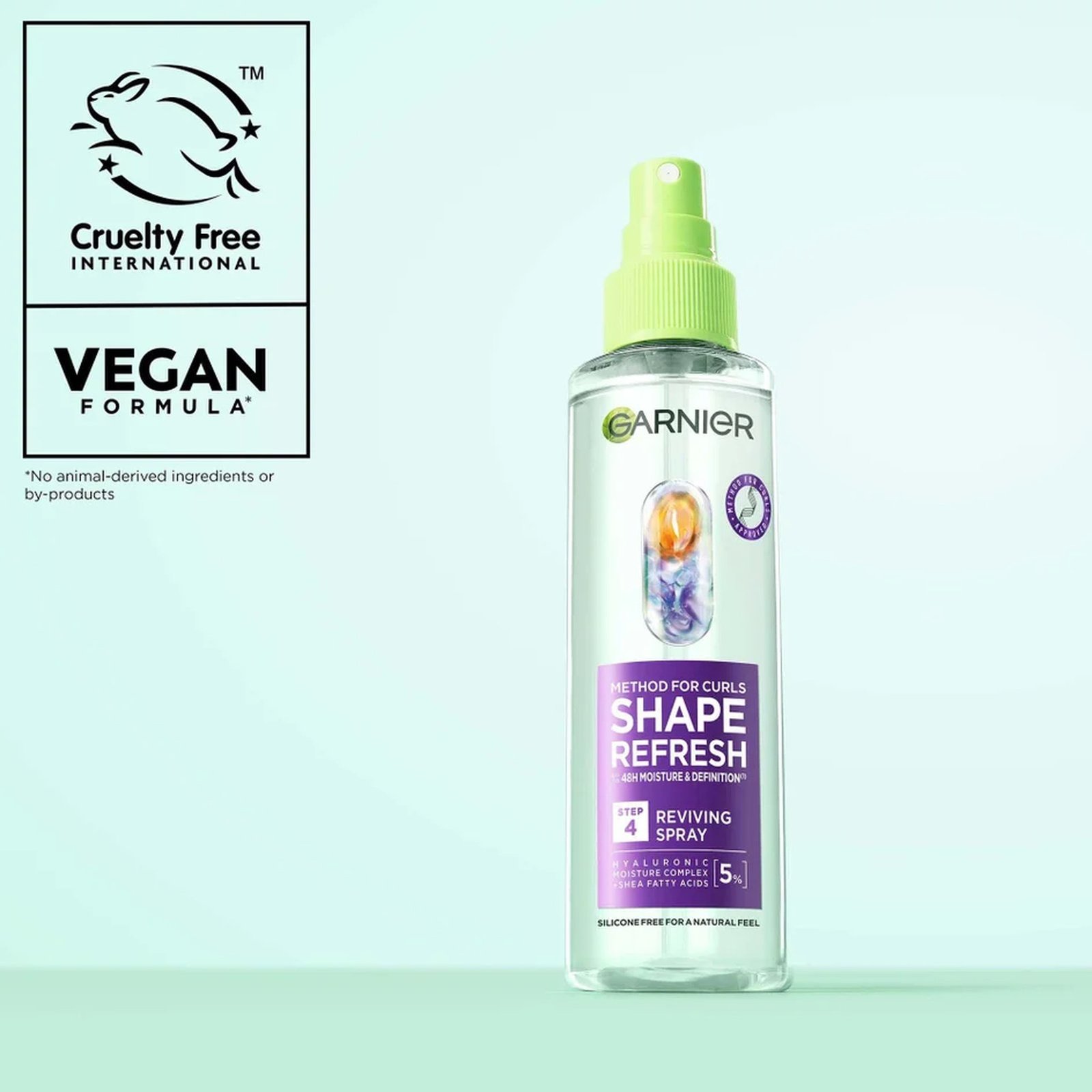 Garnier Fructis Method for Curls Shape Refresh Step 4 Reviving Spray 150ml (5.07floz)