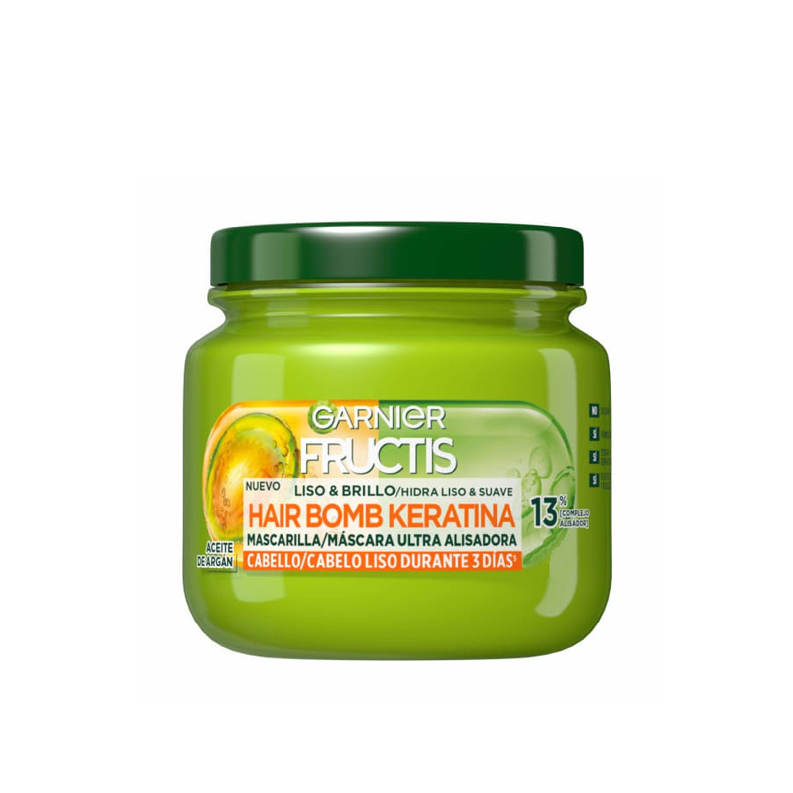 Garnier Fructis Sleek & Shine Maschera Bomba Capelli alla Cheratina 320ml