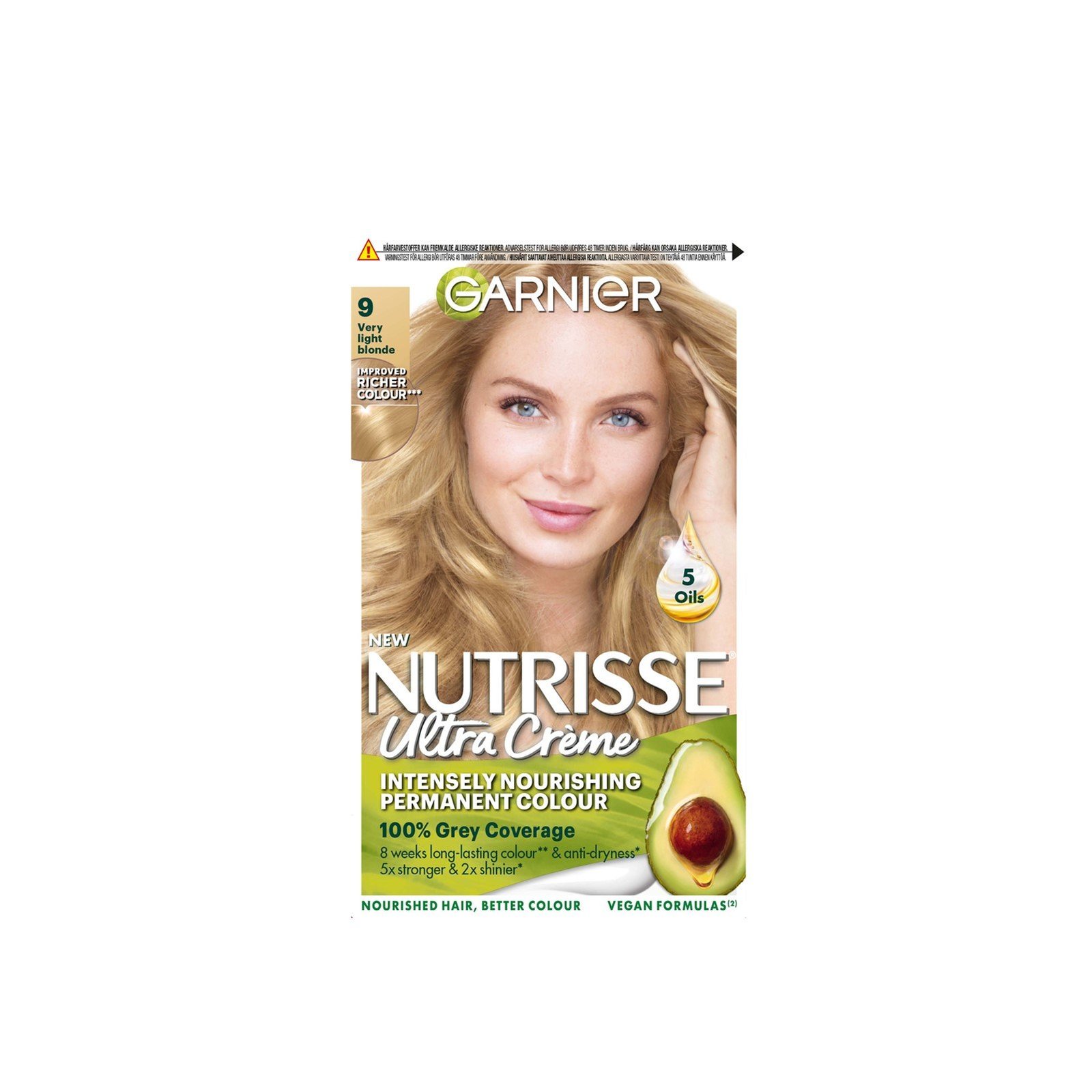 Garnier Nutrisse Ultra Crème Tinte Permanente 9 Very Light Blonde