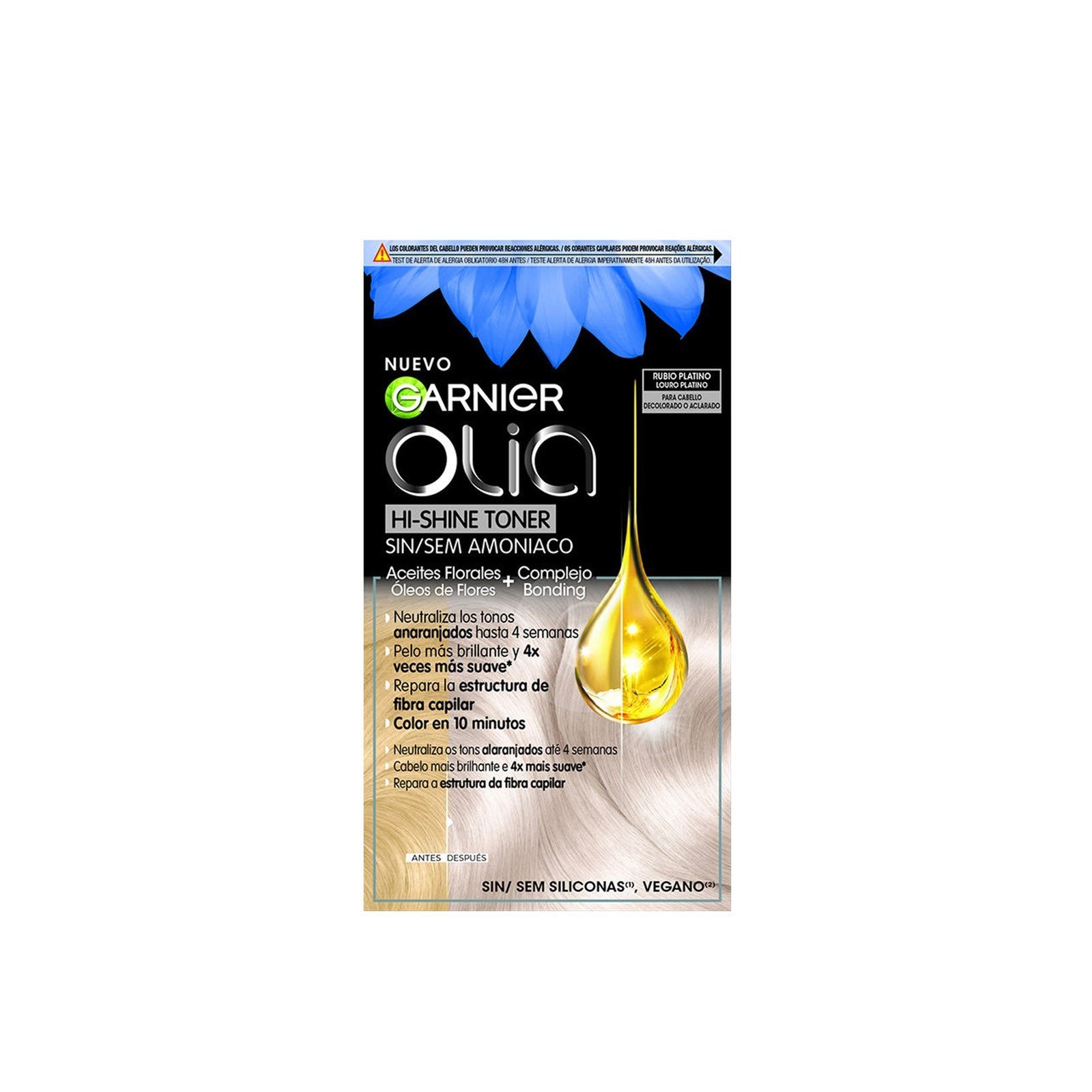 Garnier Olia Hi-Shine Toner Semi-Permanent Hair Dye