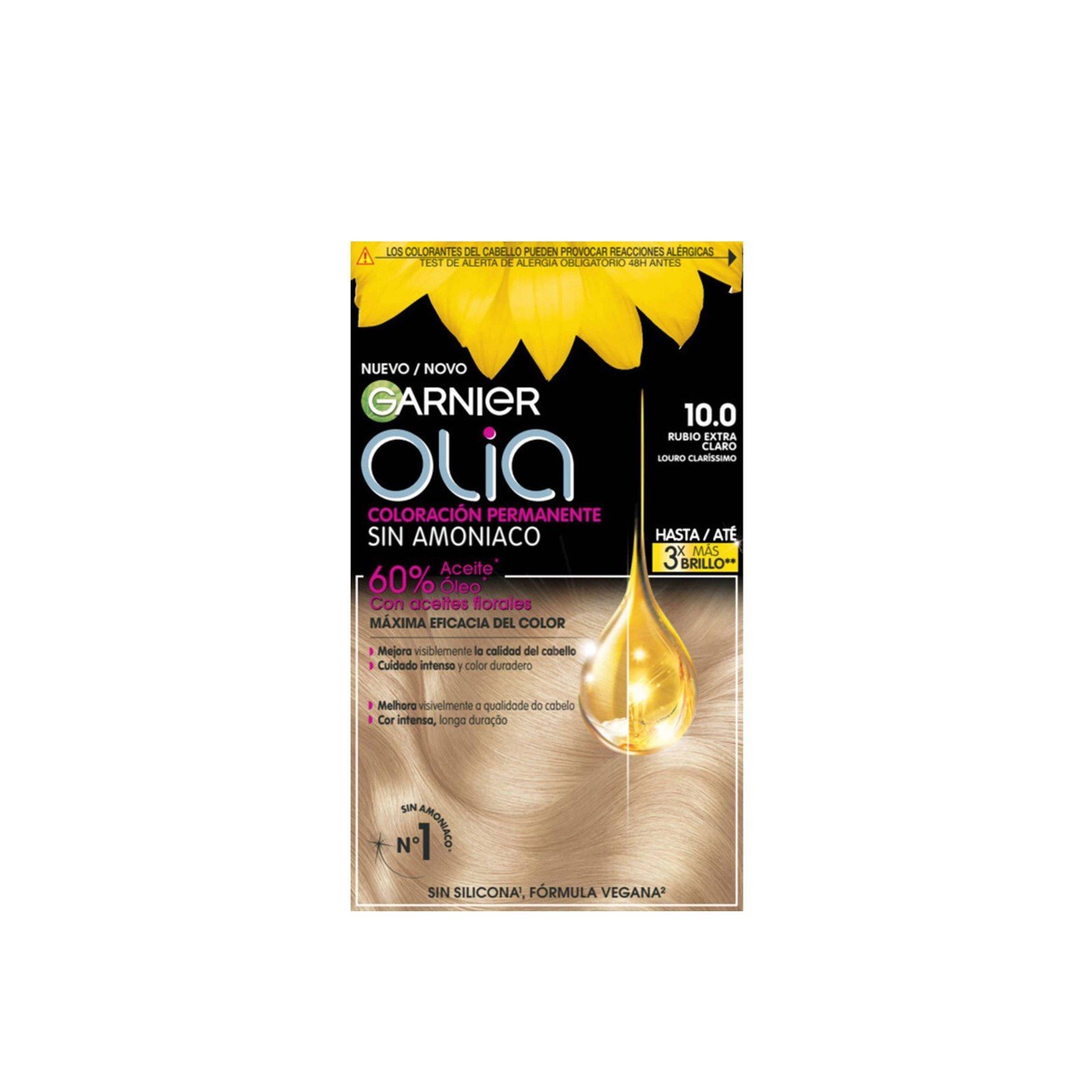 Garnier Olia Permanent Hair Dye 10.0 Very Light Blonde