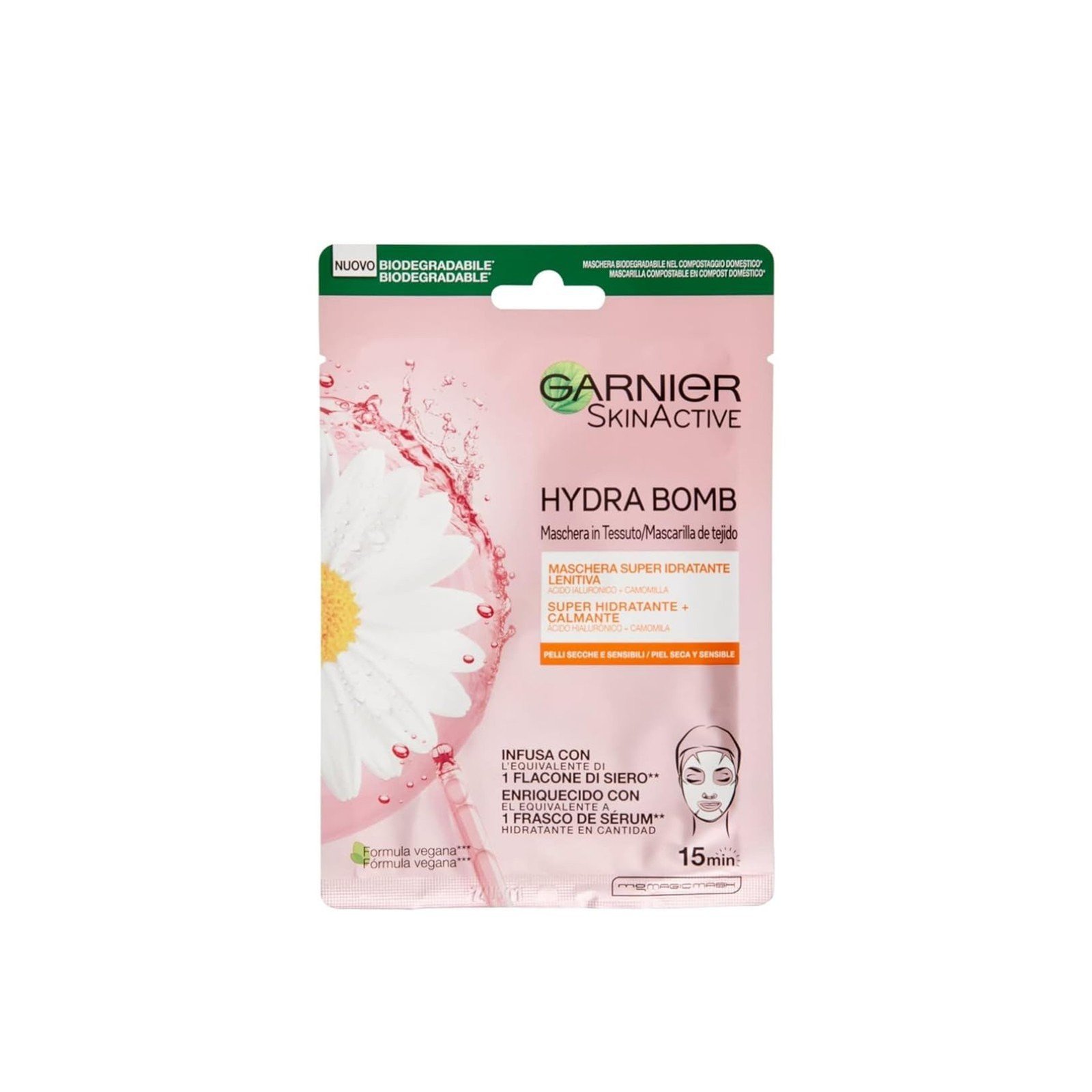 Garnier Skin Active Moisture Bomb Sheet Mask Chamomile 32g