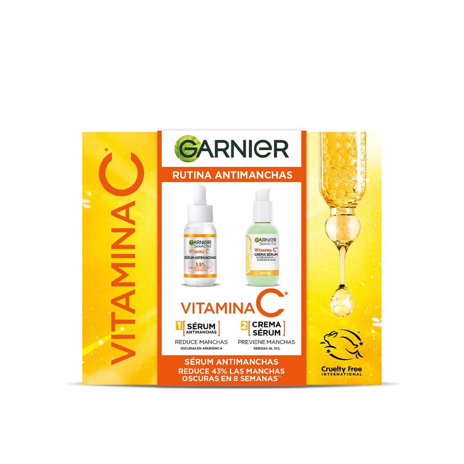 Garnier Hud Aktiv Vitamin C Anti-Pigmentpletter Routine Gavesæt