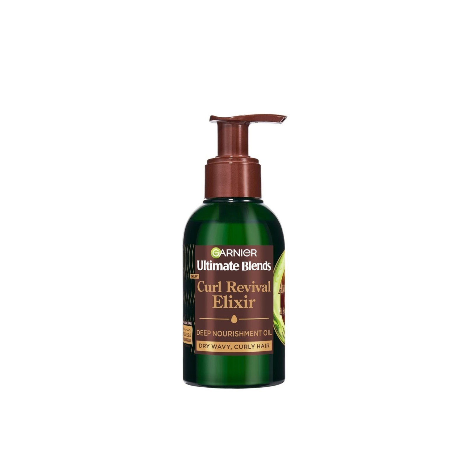 Garnier Ultimate Blends Avocado Oil & Shea Butter Curl Revival Elixir Oil 120ml (4.1floz)