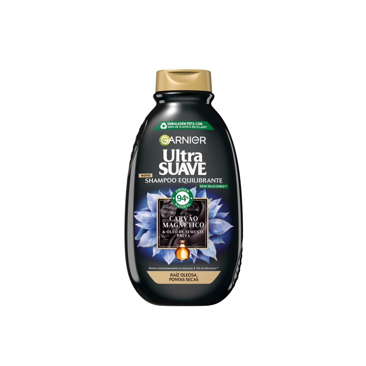 Garnier Ultimate Blends Magnetic Charcoal شامبو 250ml