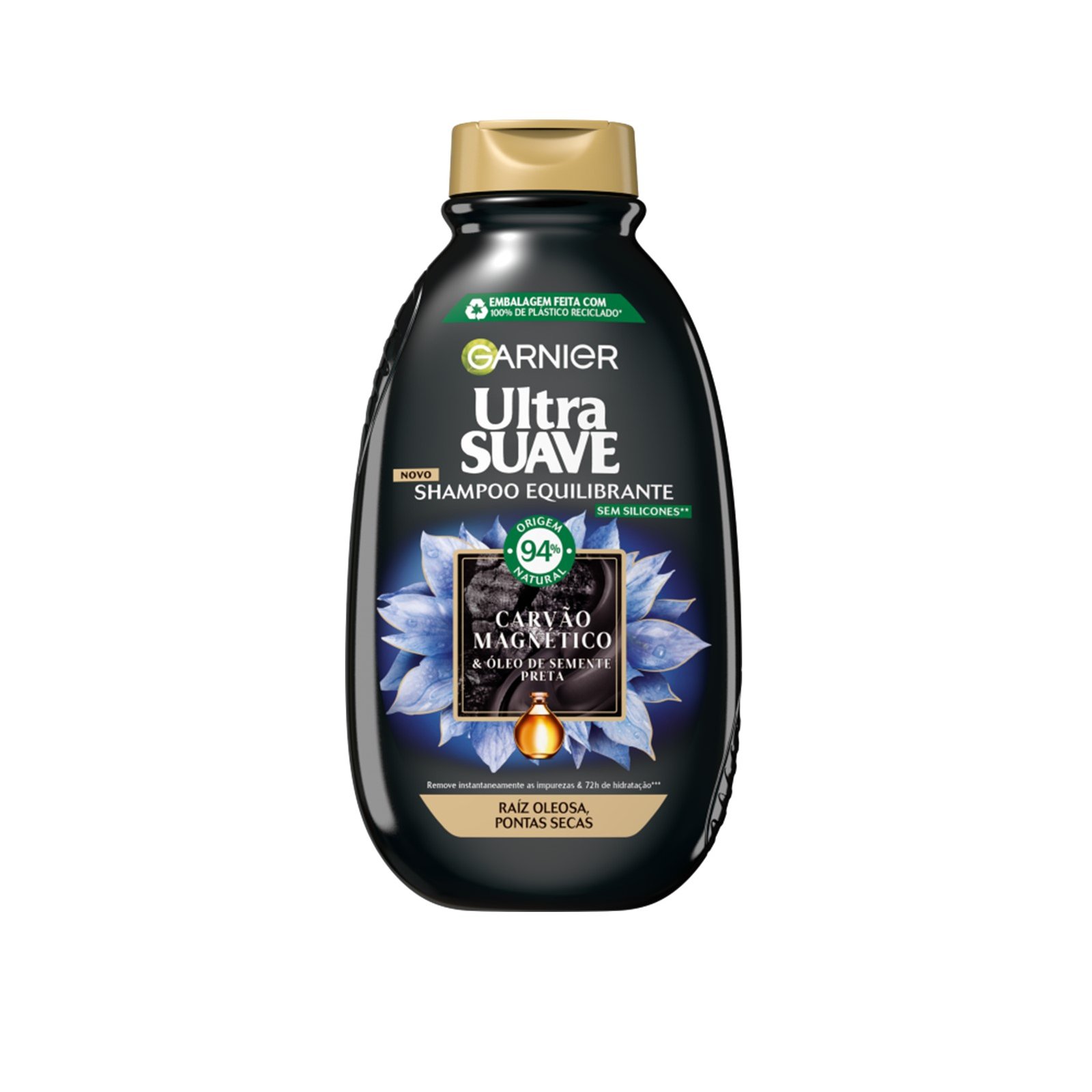 Garnier Ultimate Blends Magnetic Charcoal Shampoo 400ml (13.52floz)