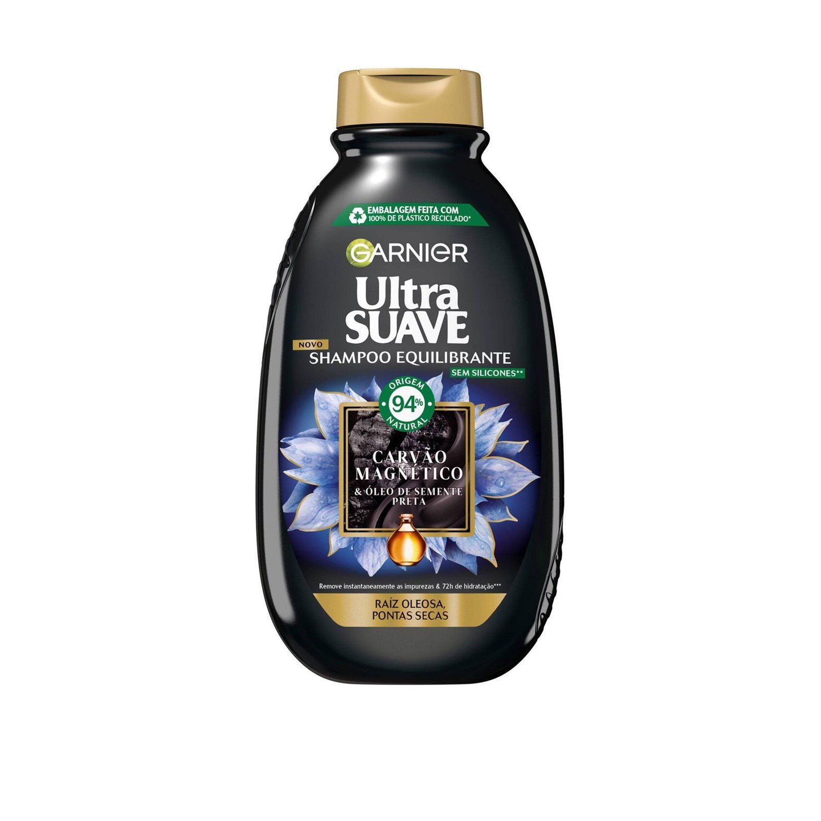 Garnier Ultimate Blends Magnetic Charcoal شامبو 600ml