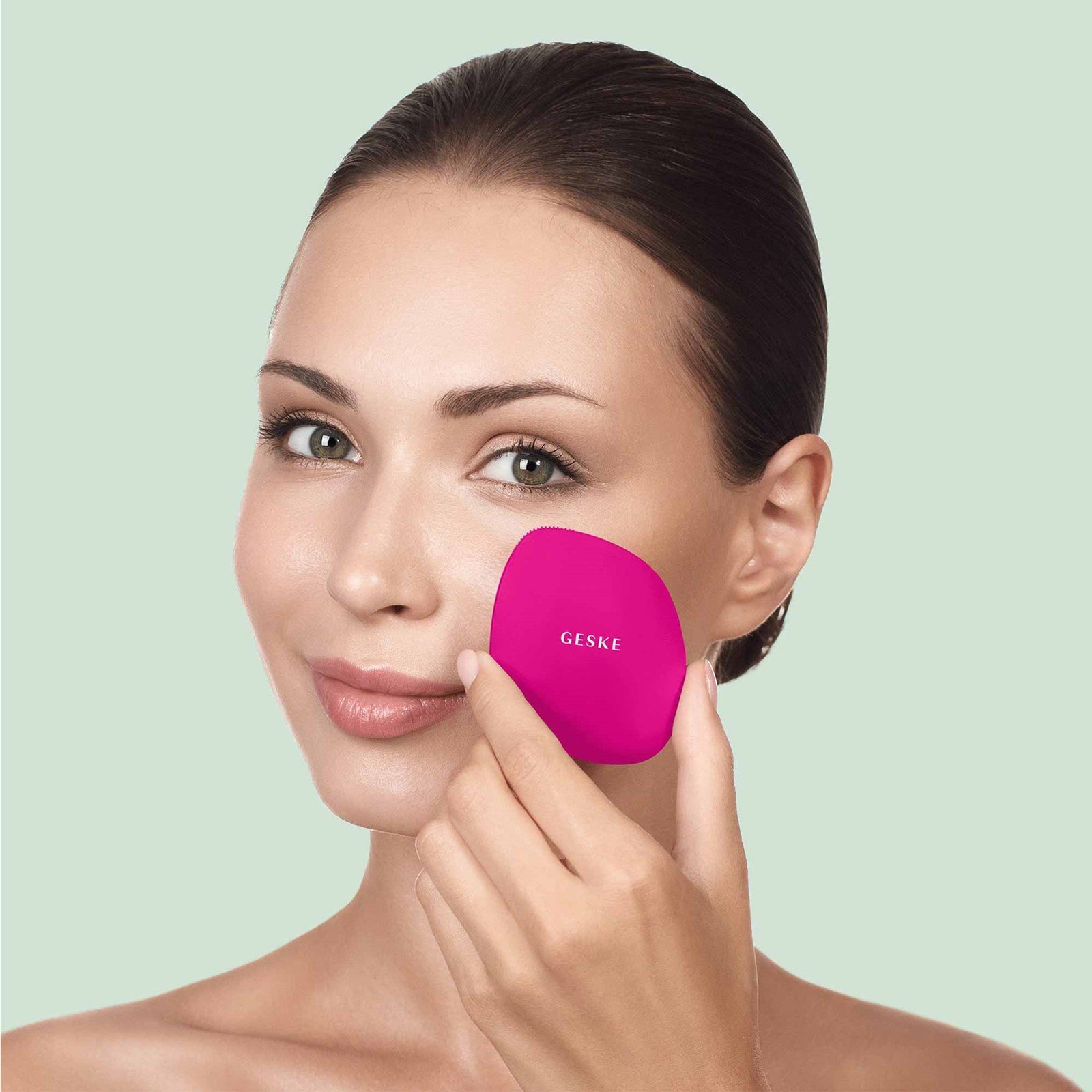 GESKE Facial Brush 4-In-1 Magenta