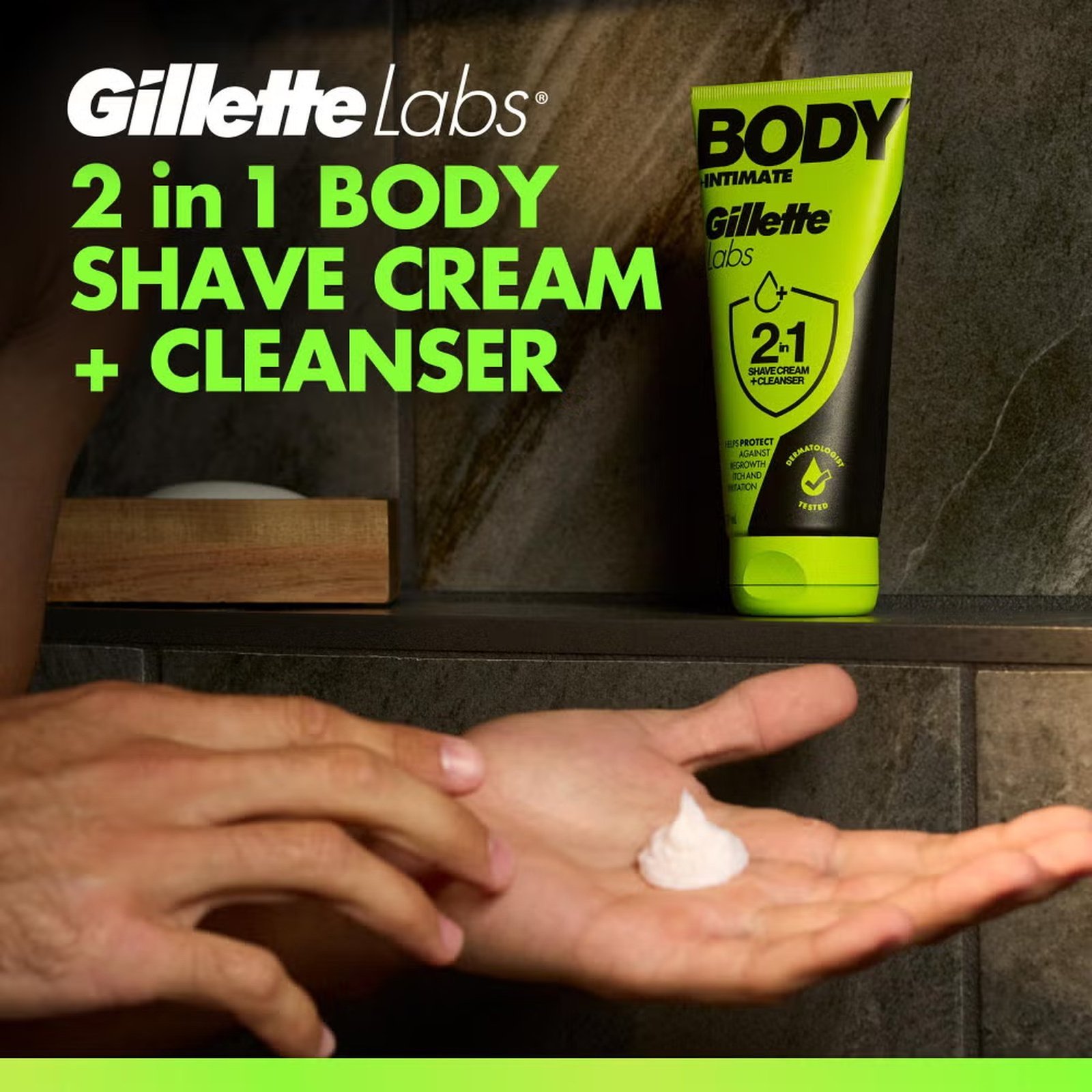 GILLETTE LABS CRÈME 2 EN 1 177 ml