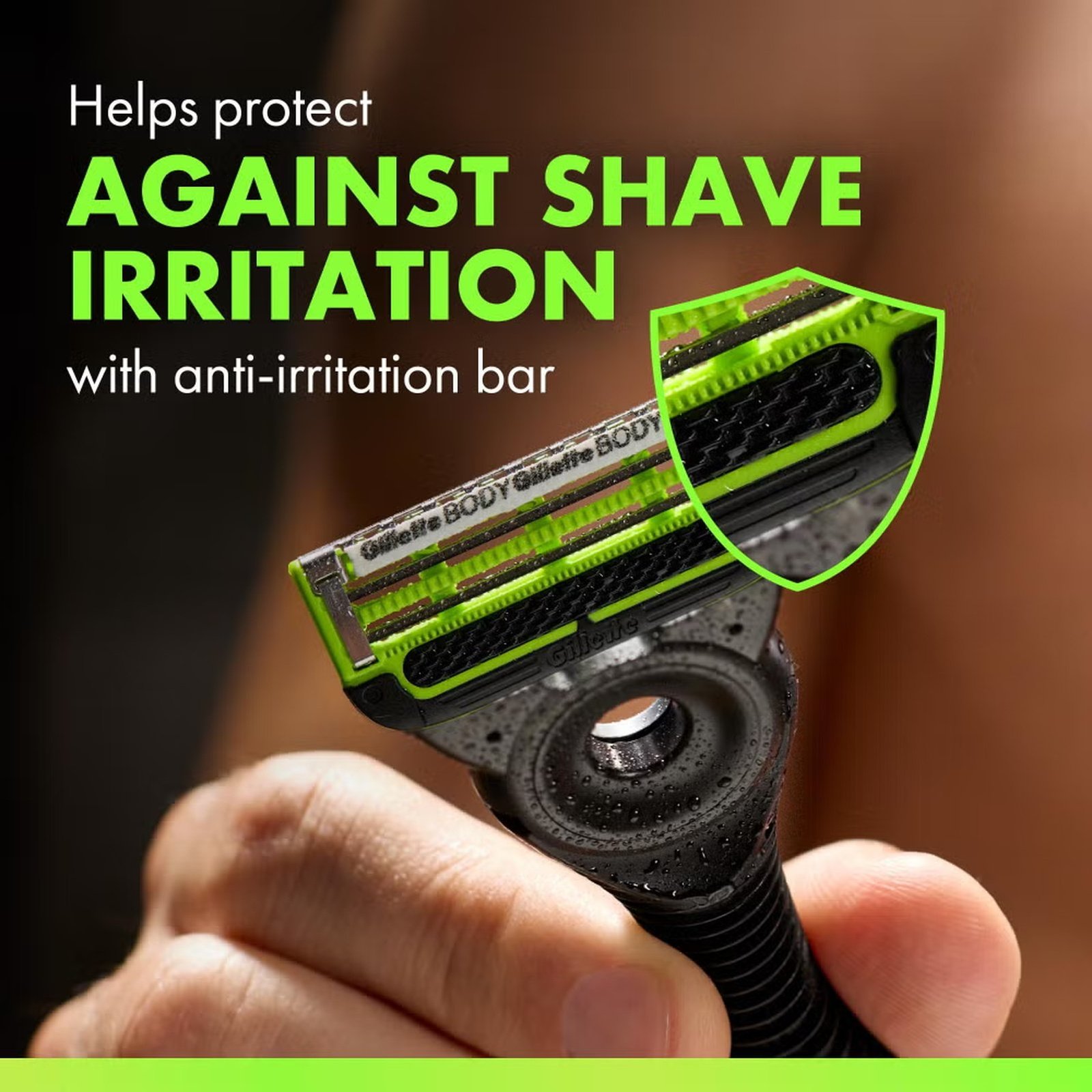 Gillette Labs Body + Intimate Replacement Blades x4