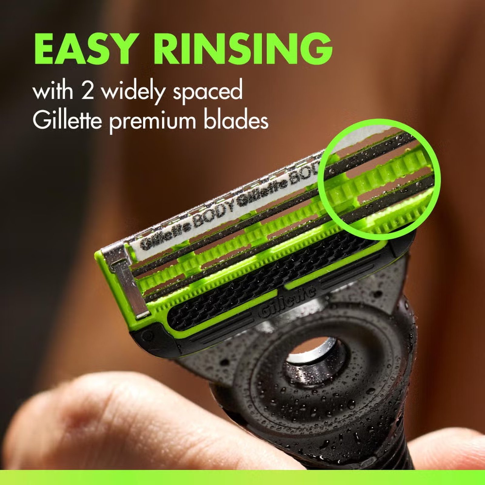 Gillette Labs Body + Intimate Replacement Blades x4