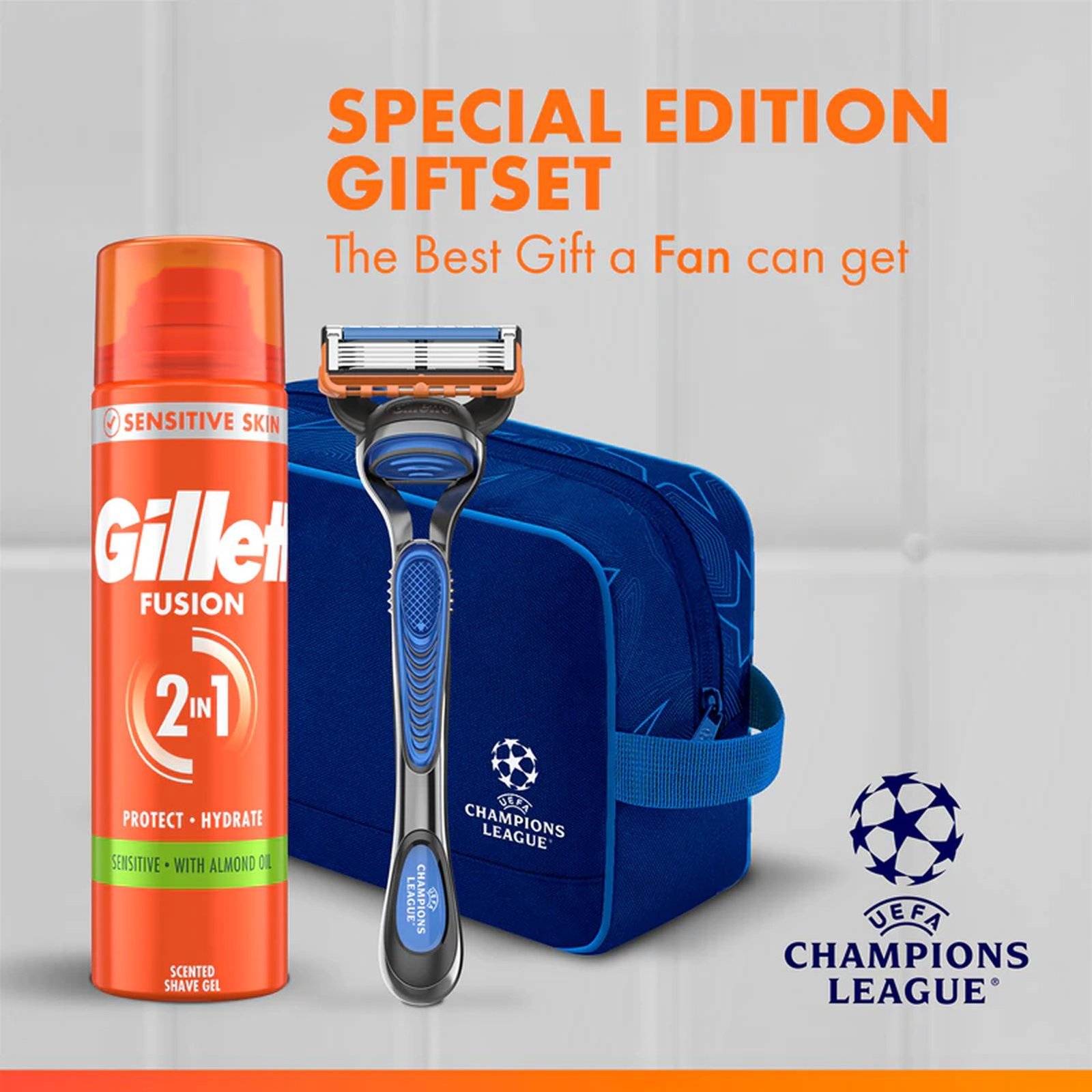 Gillette ProGlide Champions League Special Edition Gift Set
