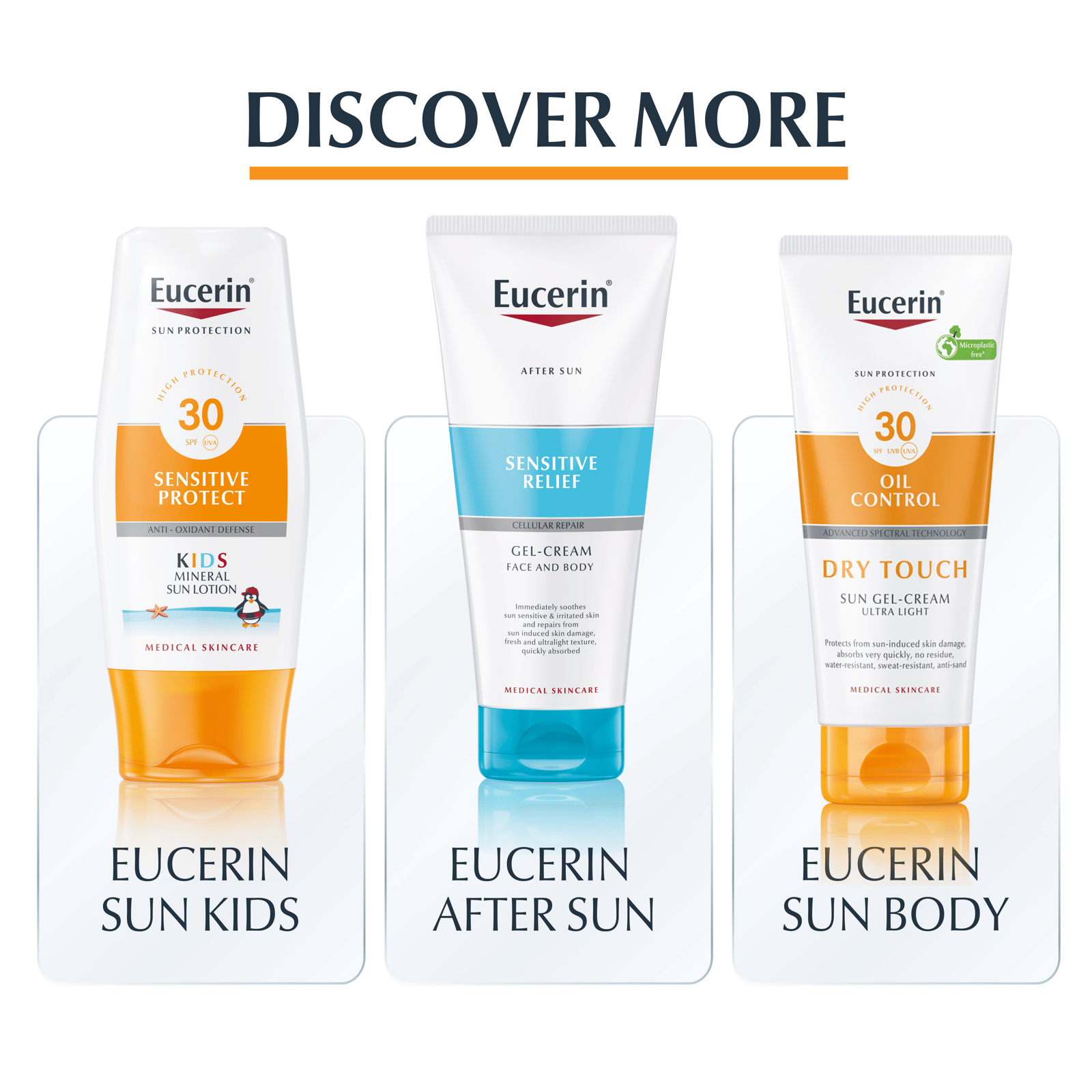 Eucerin Sun Sensitive Protect Kids Spray con Gatillo SPF50+ Protector Solar 250ml