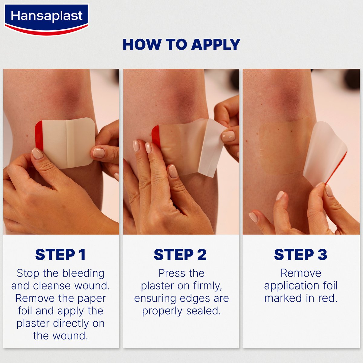 Hansaplast Second Skin Protection Plaster XL x3