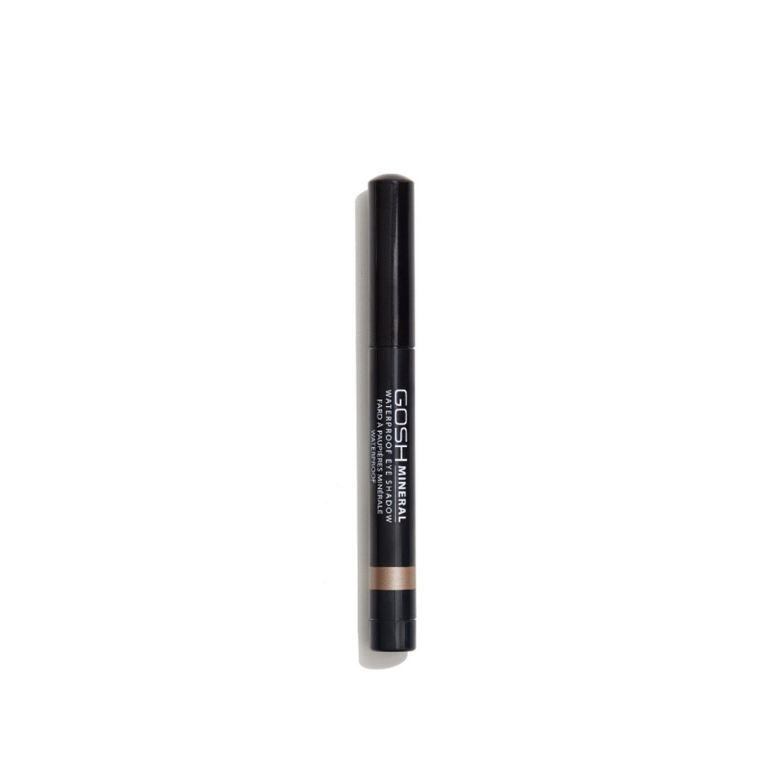 Gosh Mineral Waterproof Eye Shadow 002 Golden Brown 1.4g
