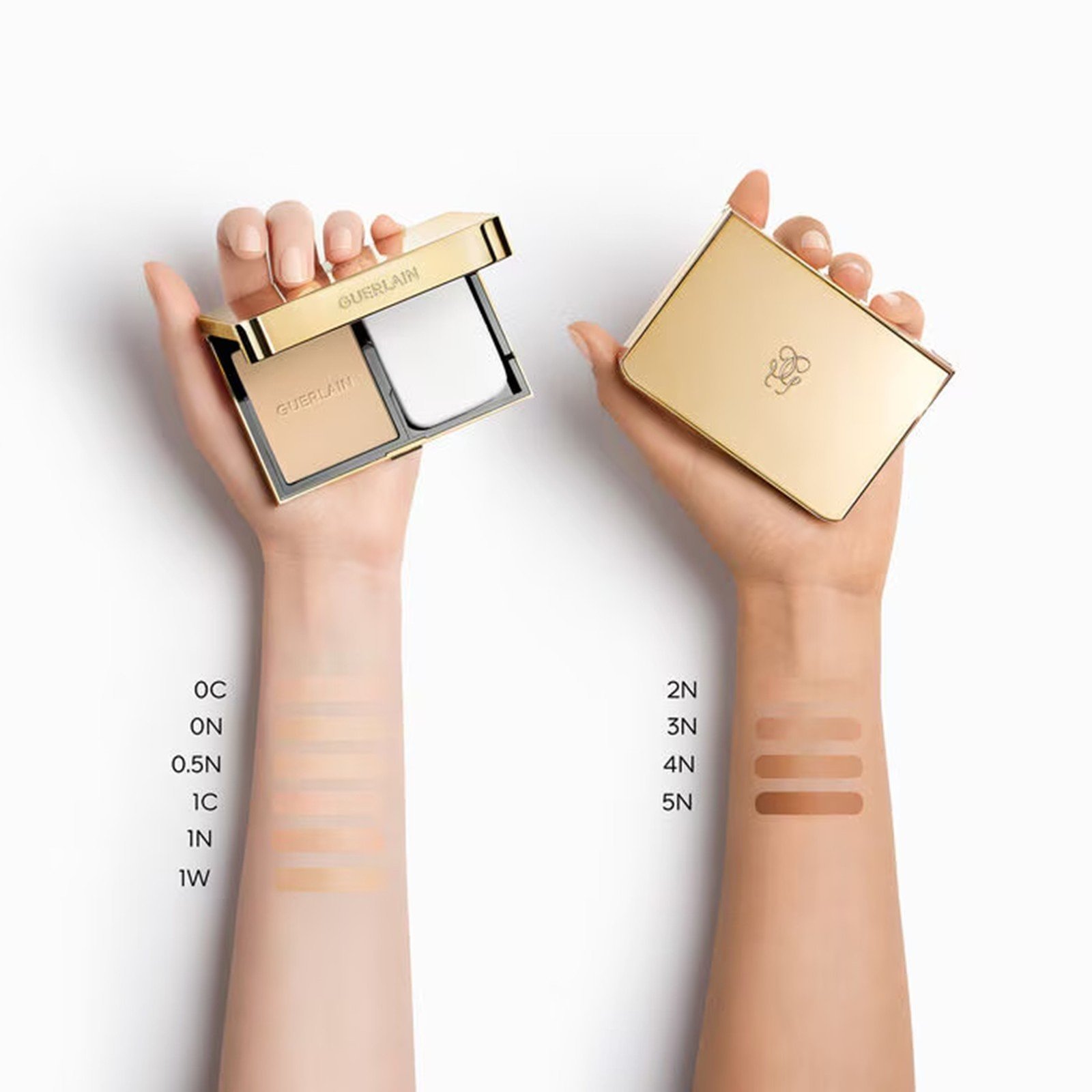Guerlain Parure Gold Skin Control كريم أساس مضغوط عالي الإتقان مطفأ اللمعة 2N Neutral/Neutre 8.7g