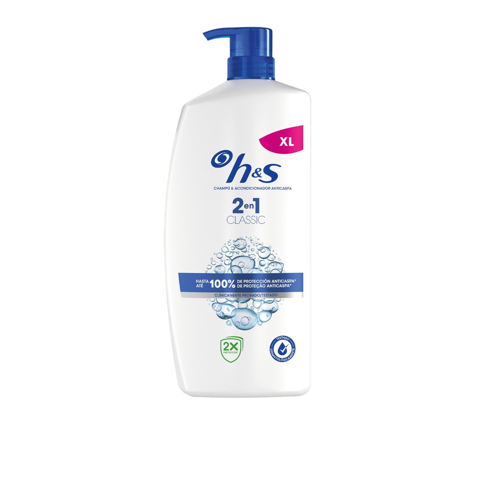 H&S شامبو 2 في 1 كلاسيك كلين 800ml