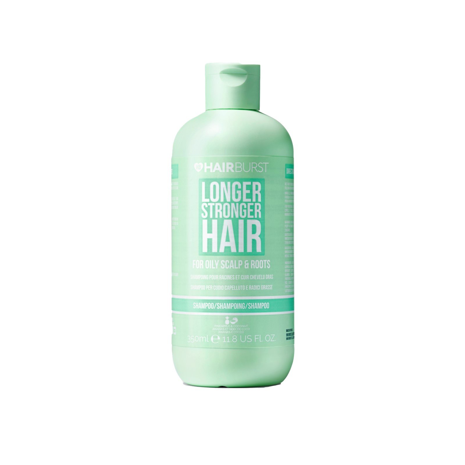 Hairburst Longer Stronger Shampooing pour Cuir Chevelu et Racines Gras 350ml