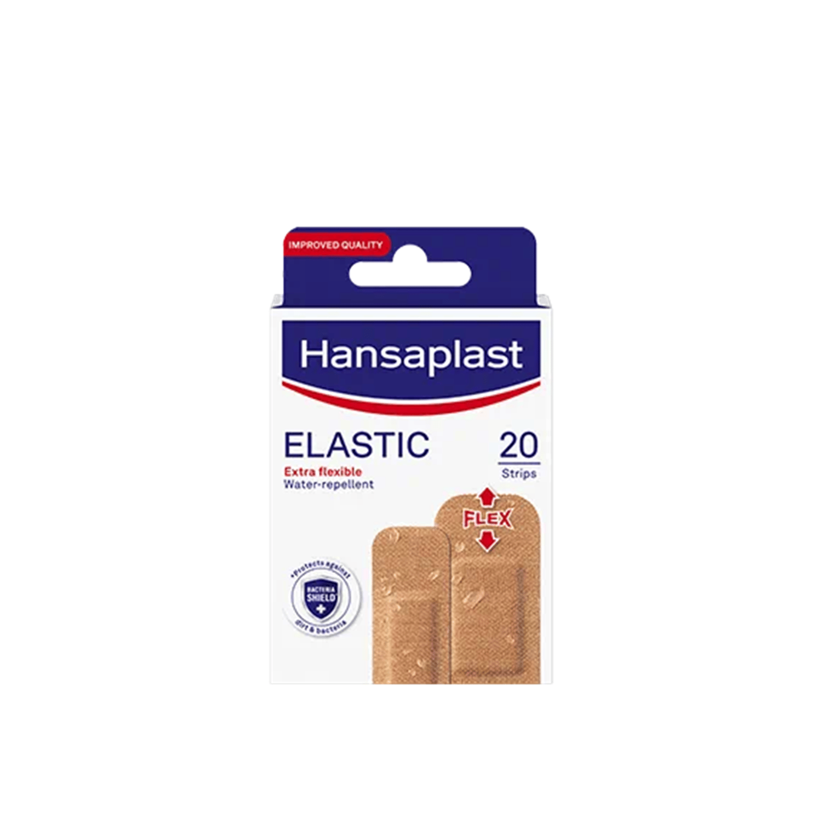 Hansaplast Elastic Extra Flexible Water Resistant Plasters