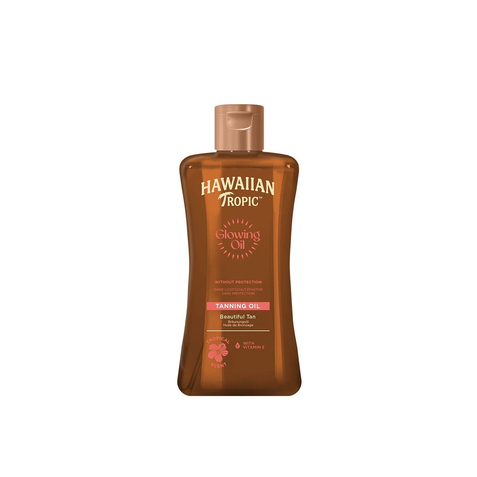 Hawaiian Tropic Glowing Oil Tanning Oil 200ml (6.8fl oz)