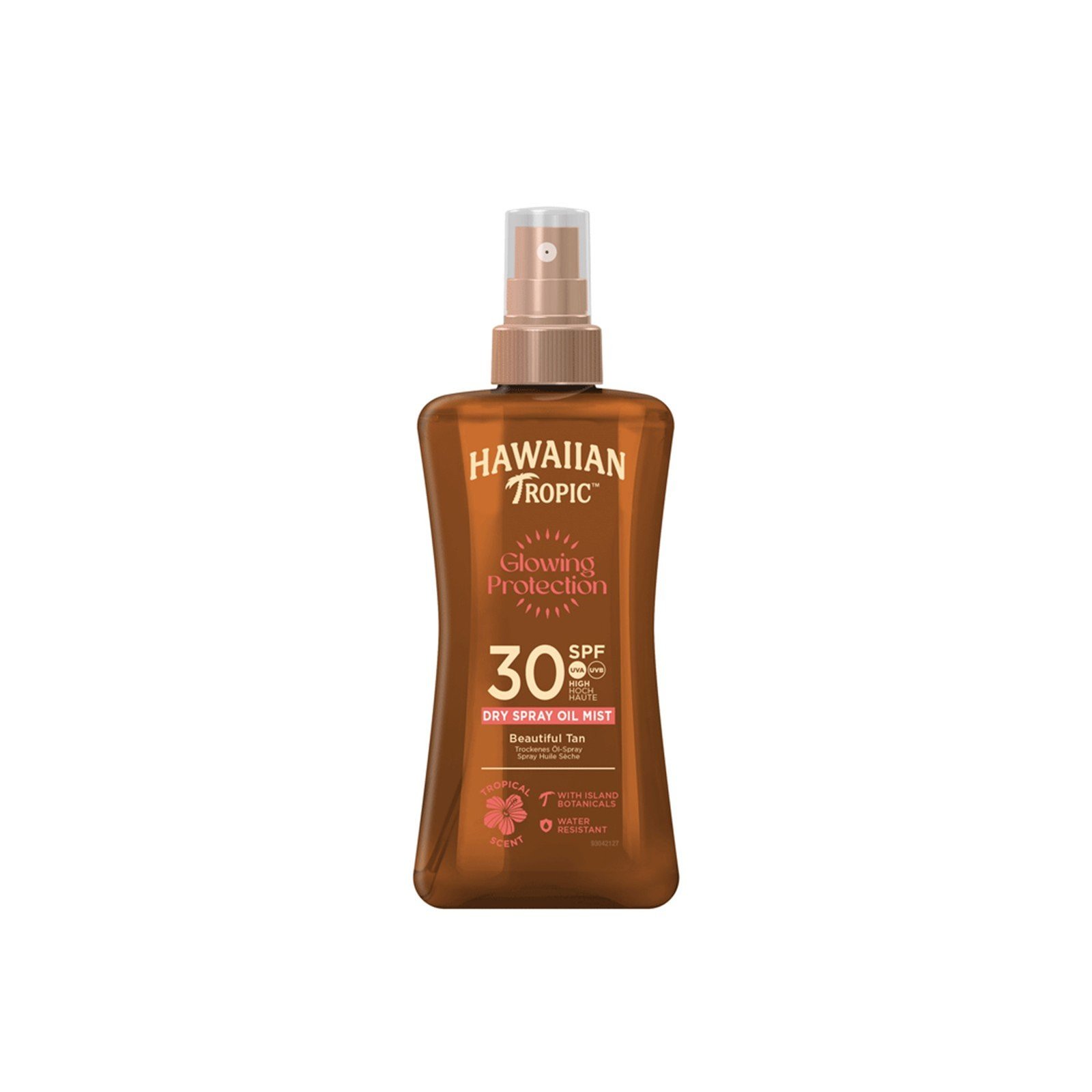 Hawaiian Tropic Glowing Protection Dry Spray Oil Mist SPF30 200ml (6.8floz)